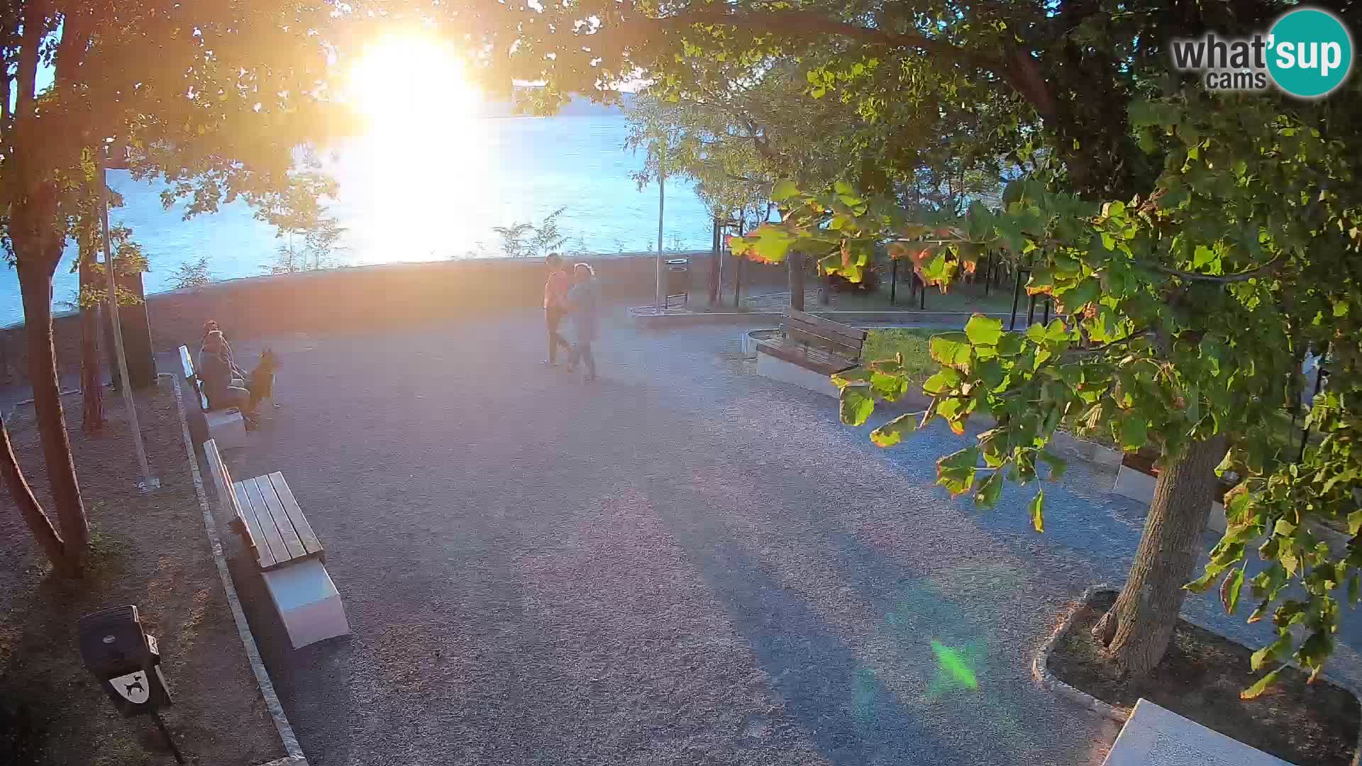 Webcam Segna Live | Parco degli Scrittori e Canale del Velebit