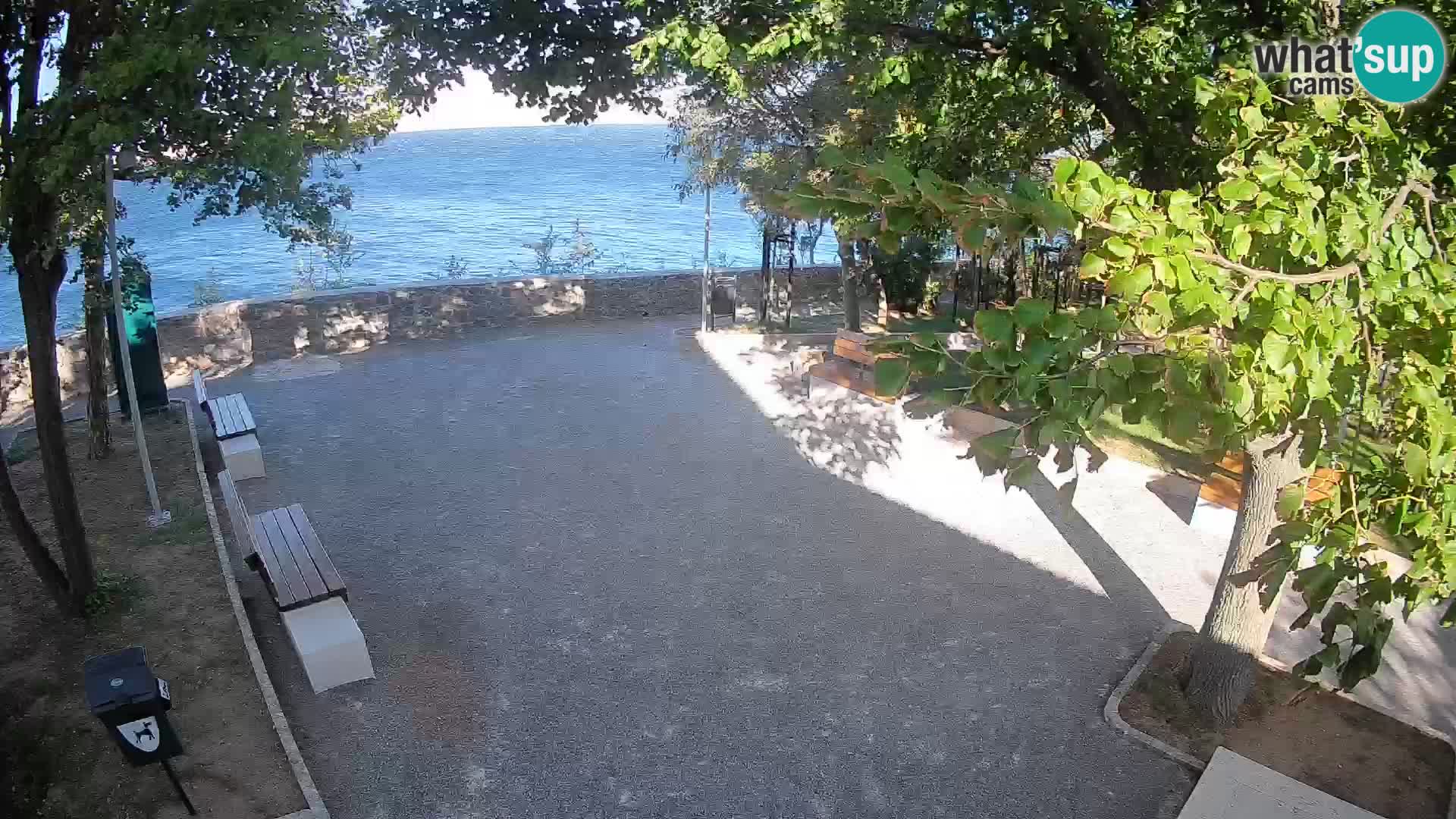 Webcam Segna Live | Parco degli Scrittori e Canale del Velebit