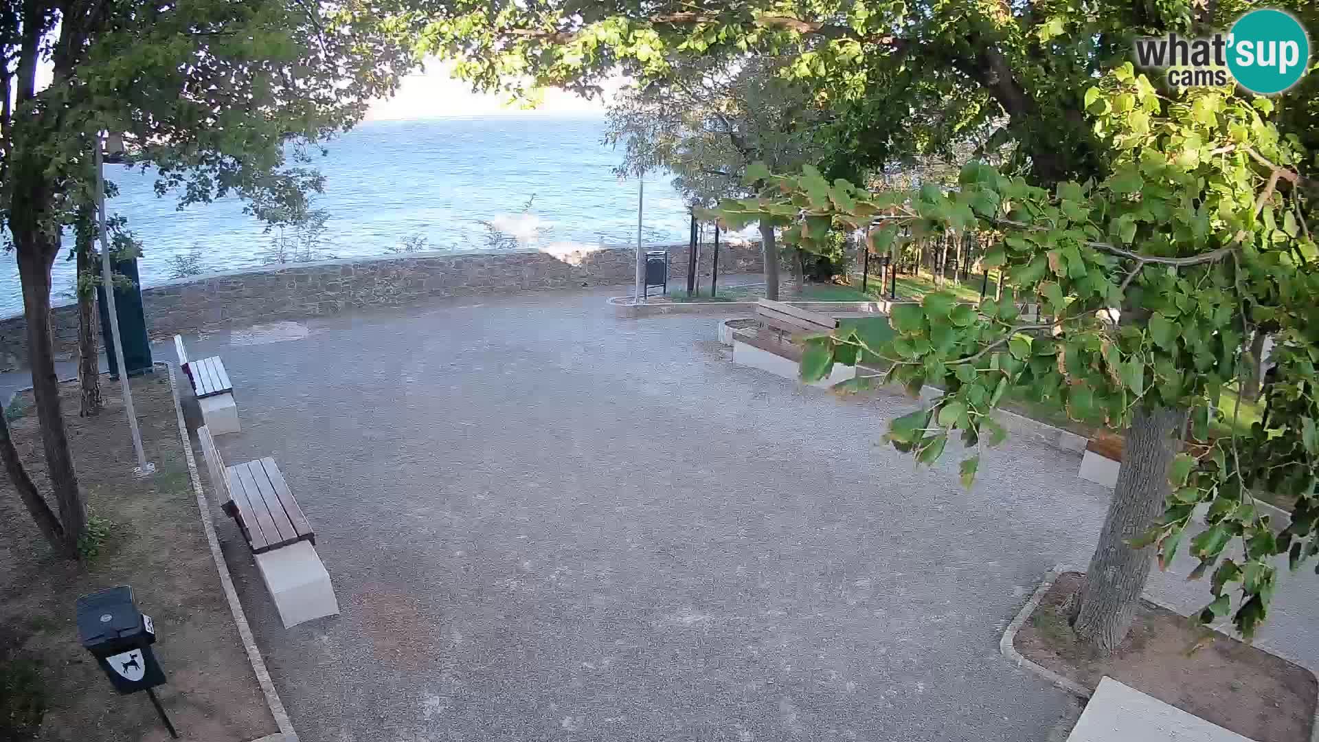 Webcam Segna Live | Parco degli Scrittori e Canale del Velebit