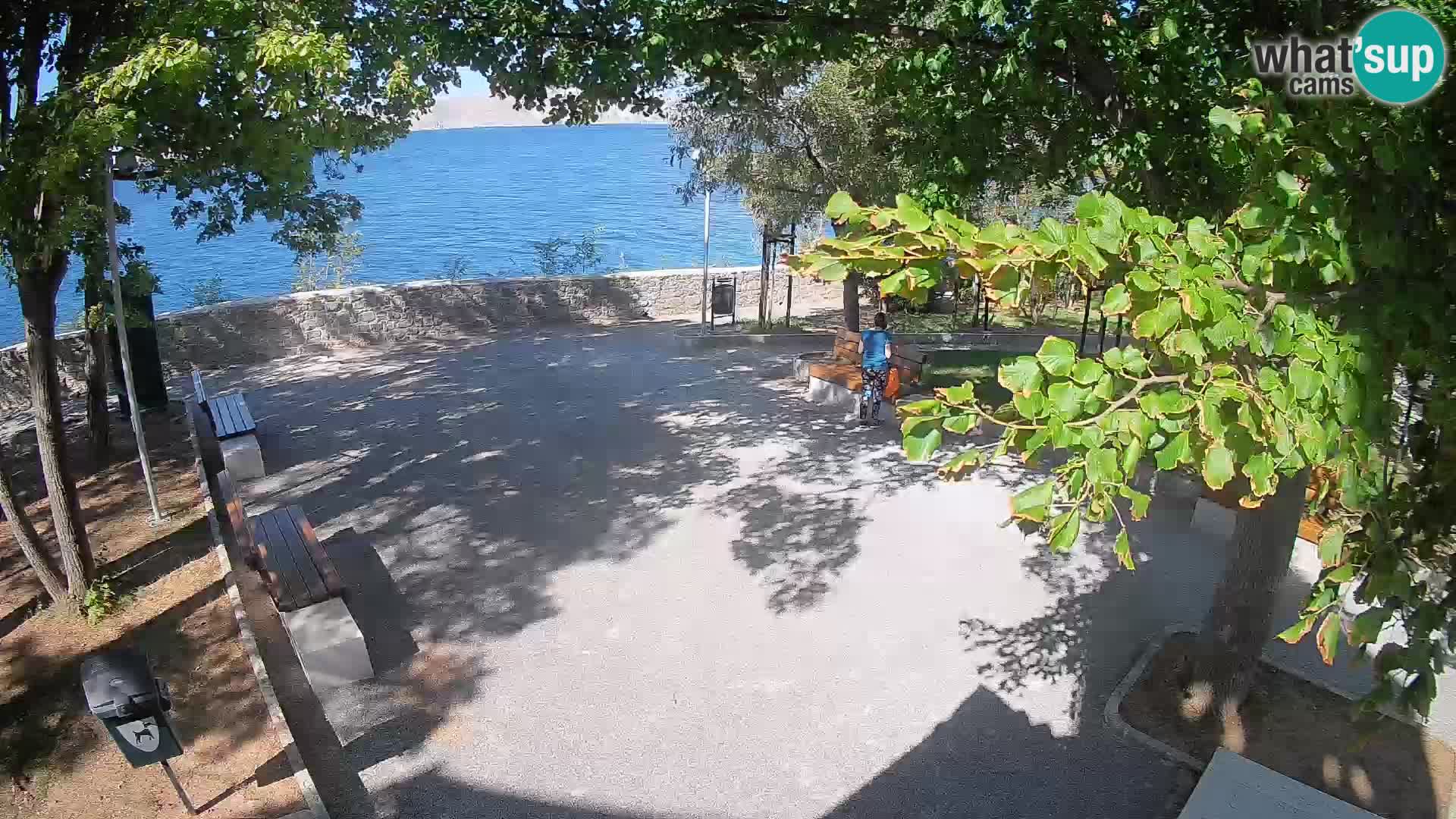 Webcam Segna Live | Parco degli Scrittori e Canale del Velebit