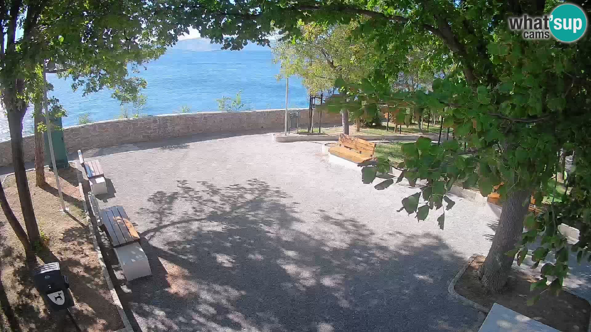 Webcam Segna Live | Parco degli Scrittori e Canale del Velebit