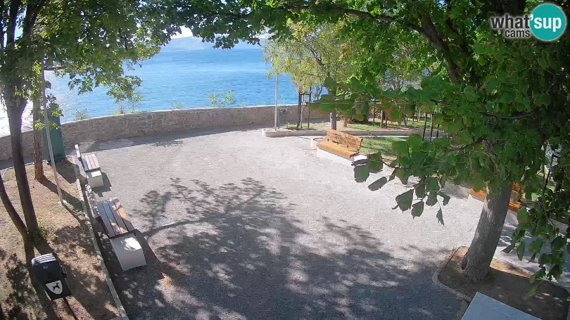 Webcam Segna Live | Parco degli Scrittori e Canale del Velebit
