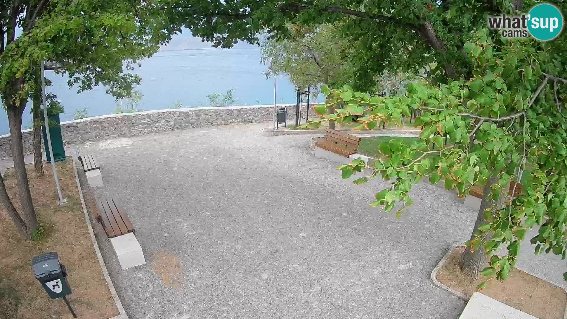 Webcam Segna Live | Parco degli Scrittori e Canale del Velebit
