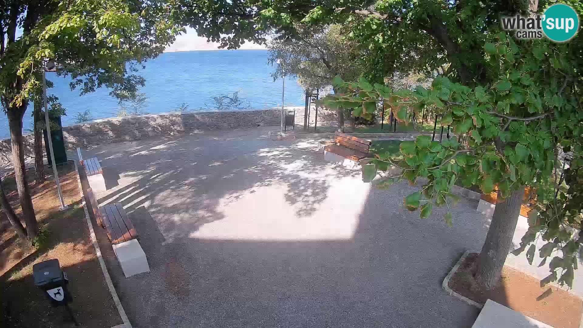 Webcam Segna Live | Parco degli Scrittori e Canale del Velebit