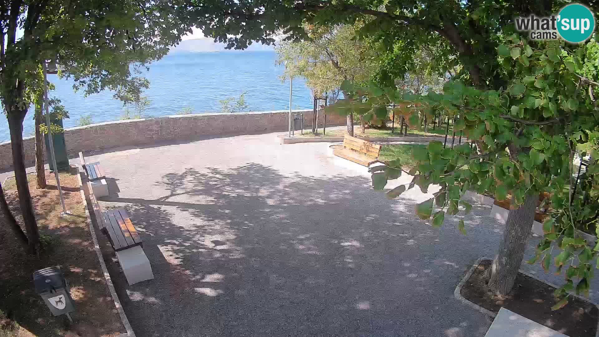 Webcam Segna Live | Parco degli Scrittori e Canale del Velebit