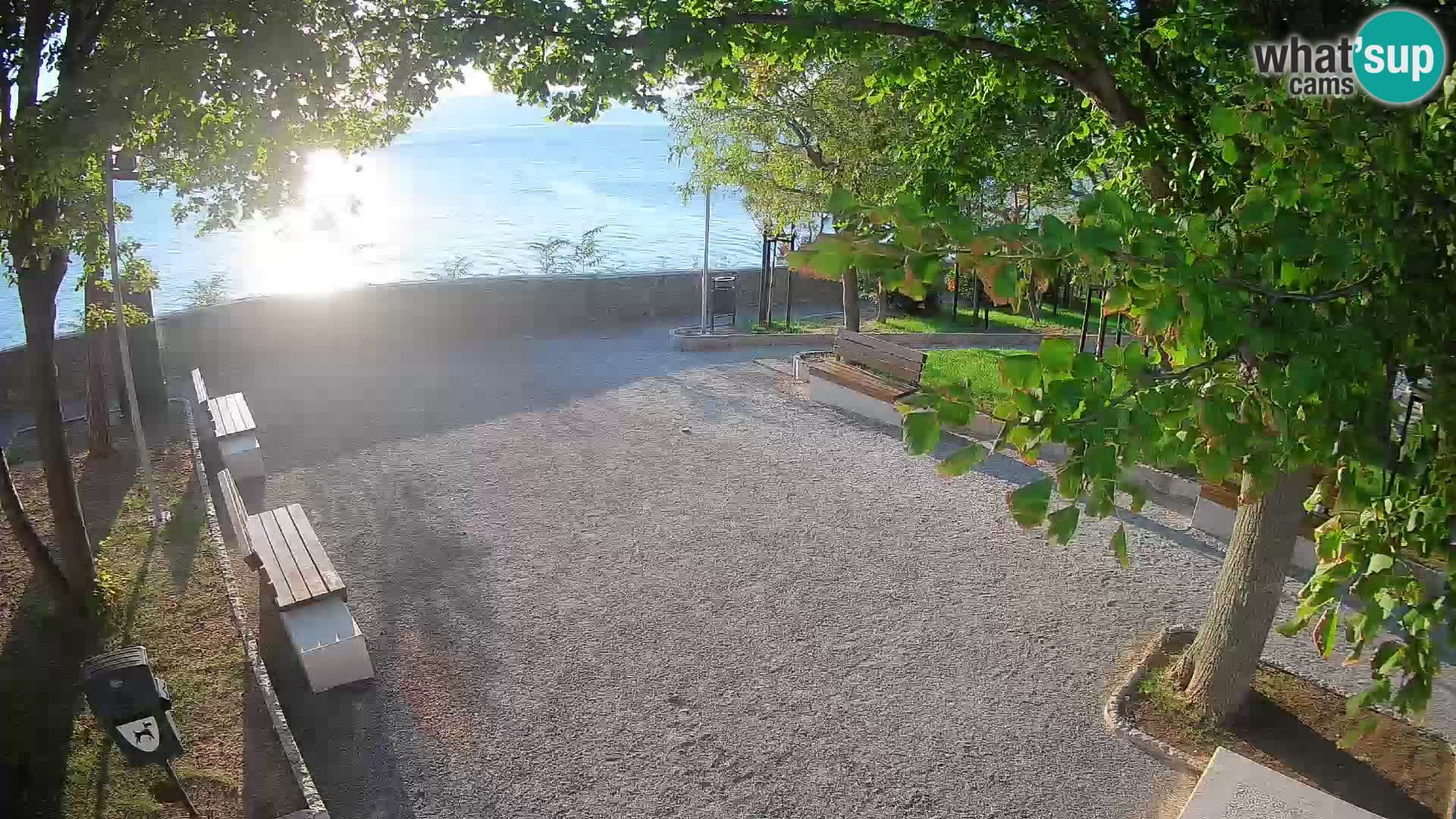 Webcam Segna Live | Parco degli Scrittori e Canale del Velebit