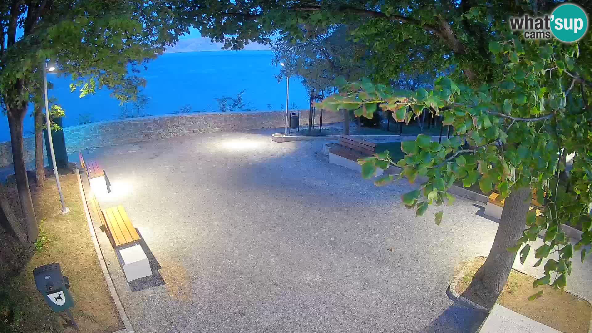 Webcam Segna Live | Parco degli Scrittori e Canale del Velebit