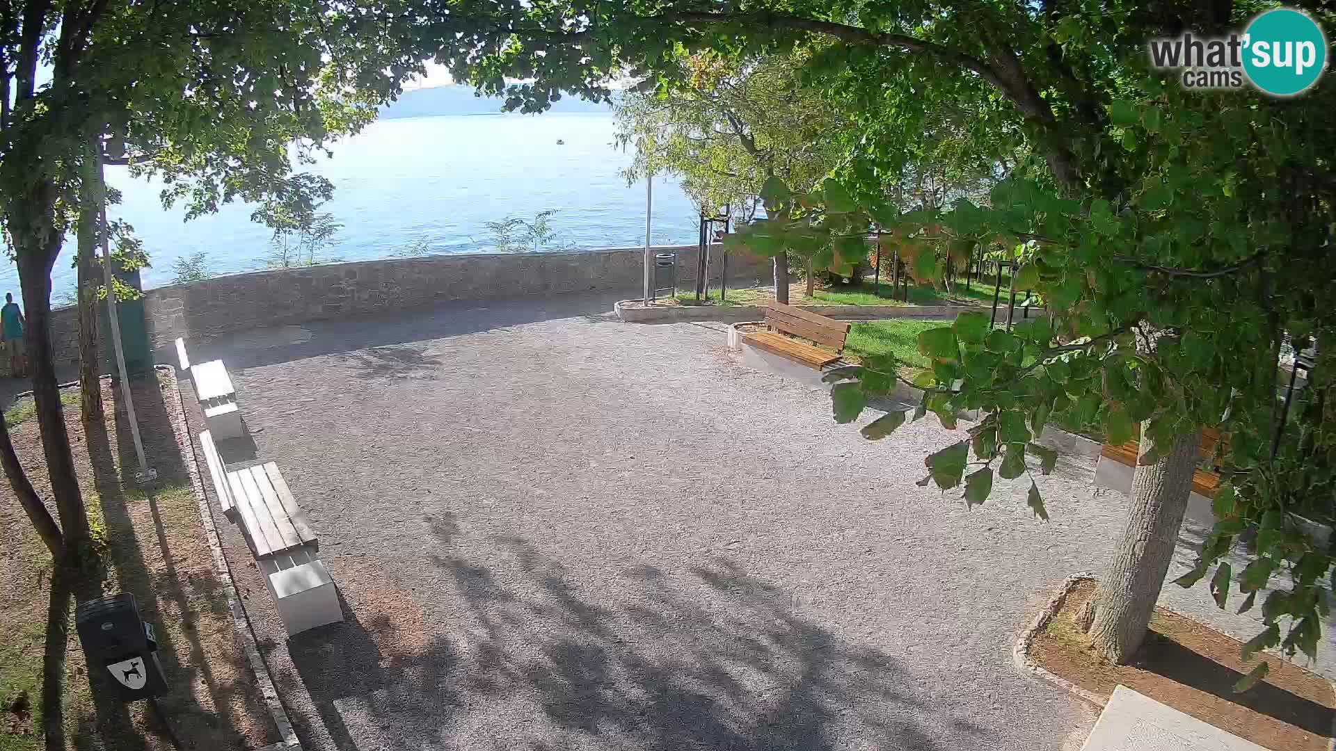 Kamera uživo Senj – Park književnika i Velebitski kanal