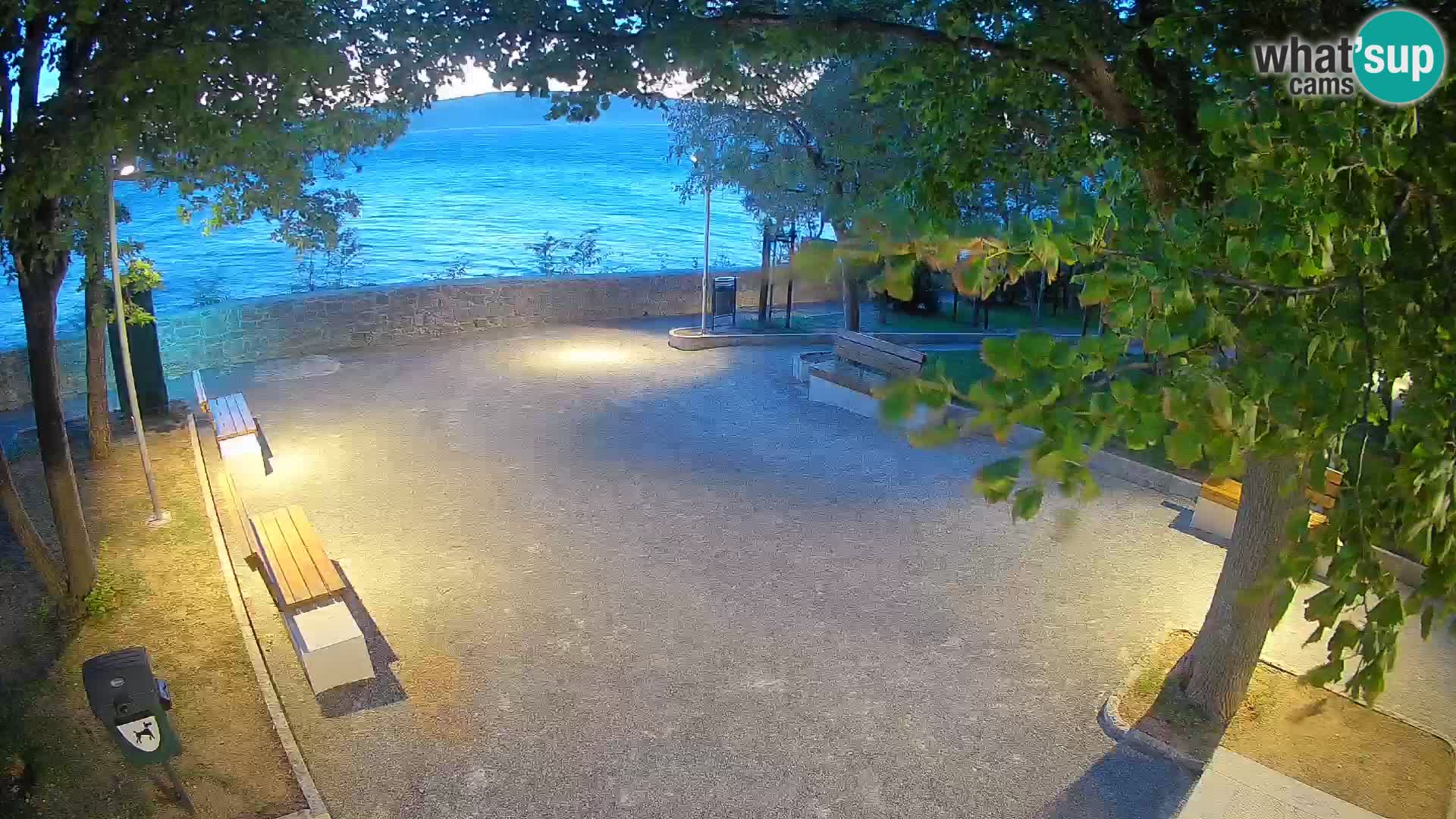 Webcam Segna Live | Parco degli Scrittori e Canale del Velebit