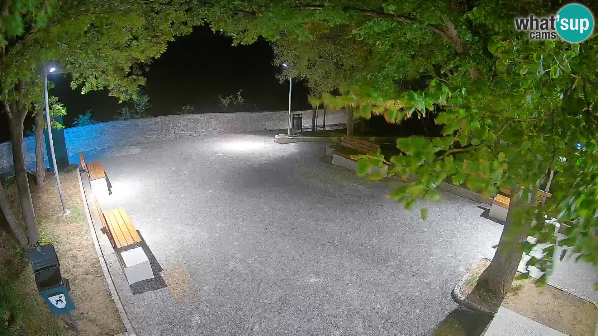 Kamera uživo Senj – Park književnika i Velebitski kanal