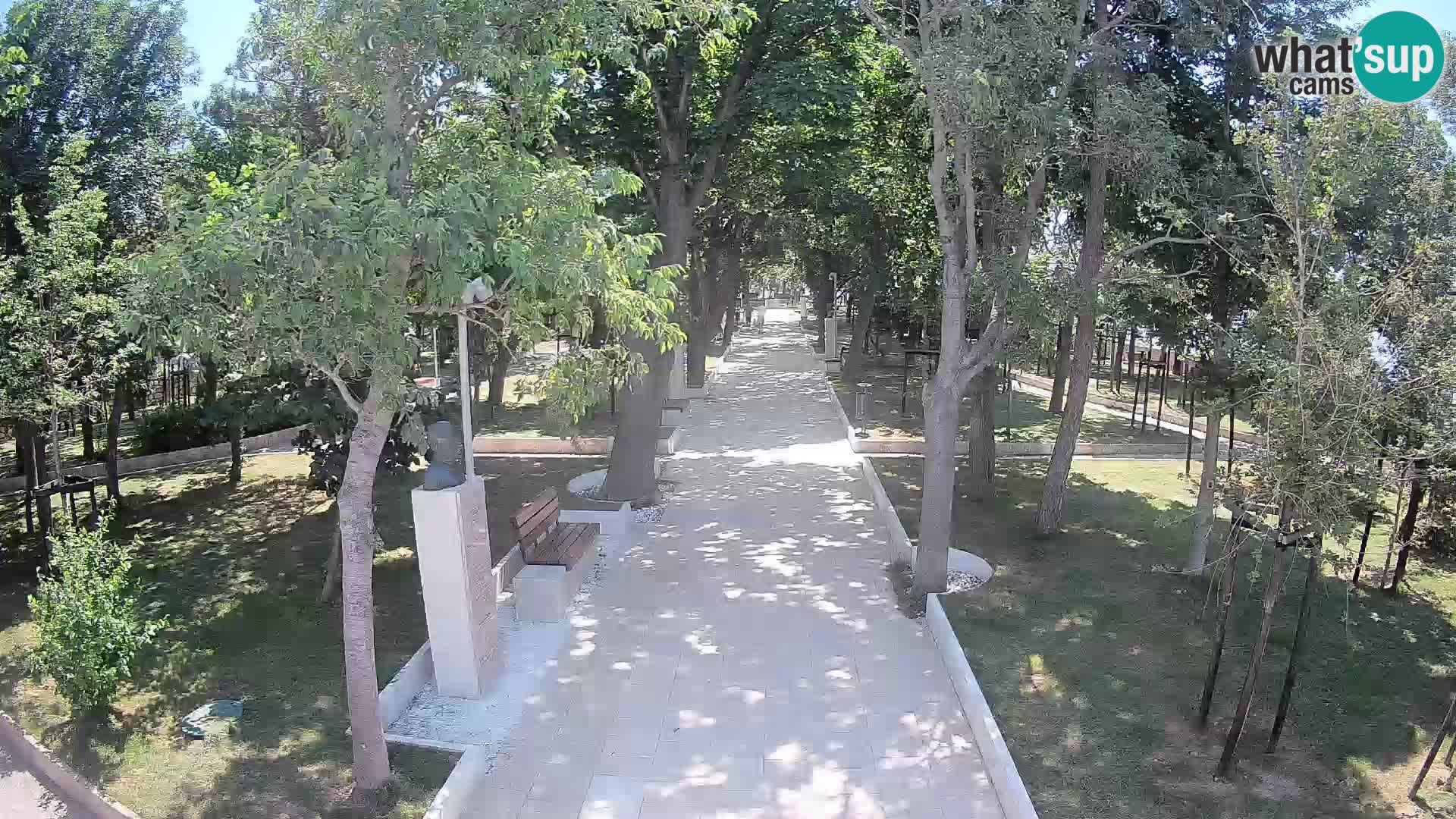 Writers’ Park Webcam Senj – Live by the Sea