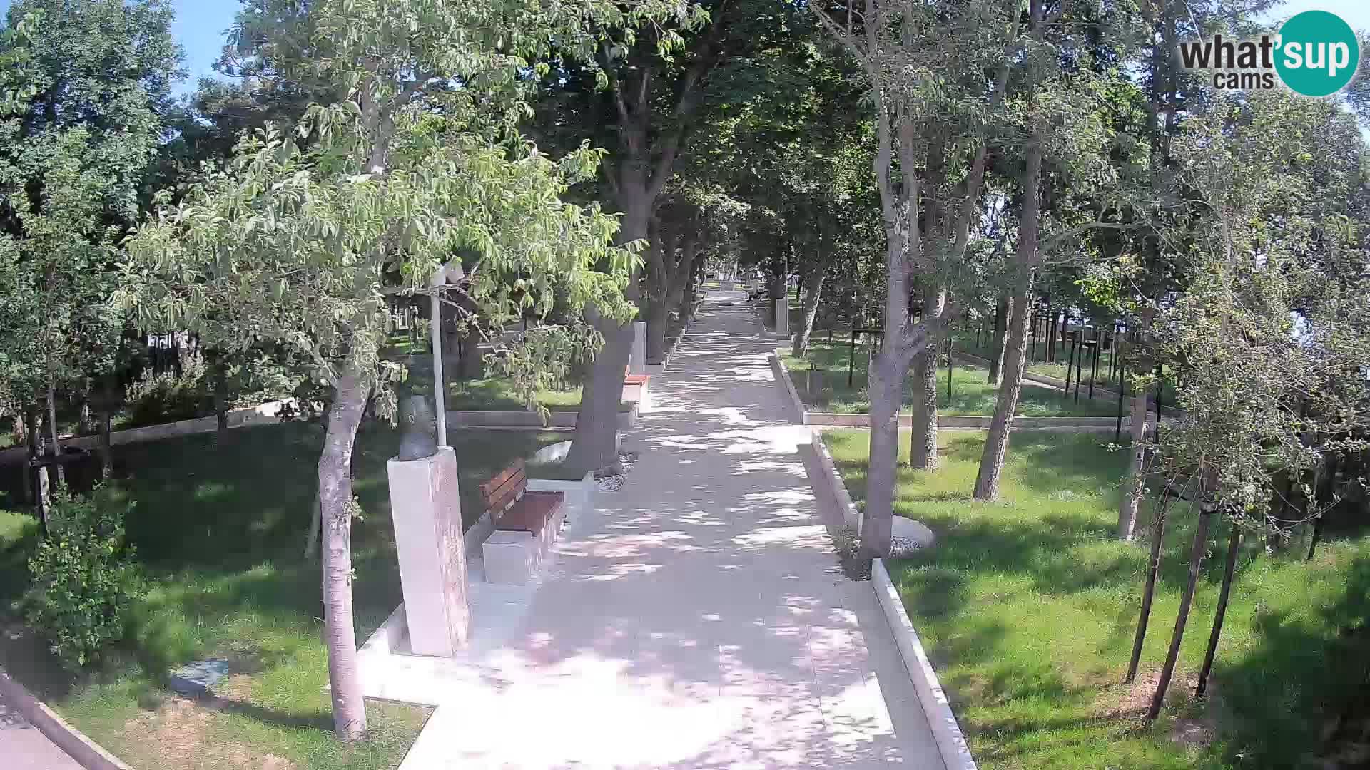 Writers’ Park Webcam Senj – Live by the Sea
