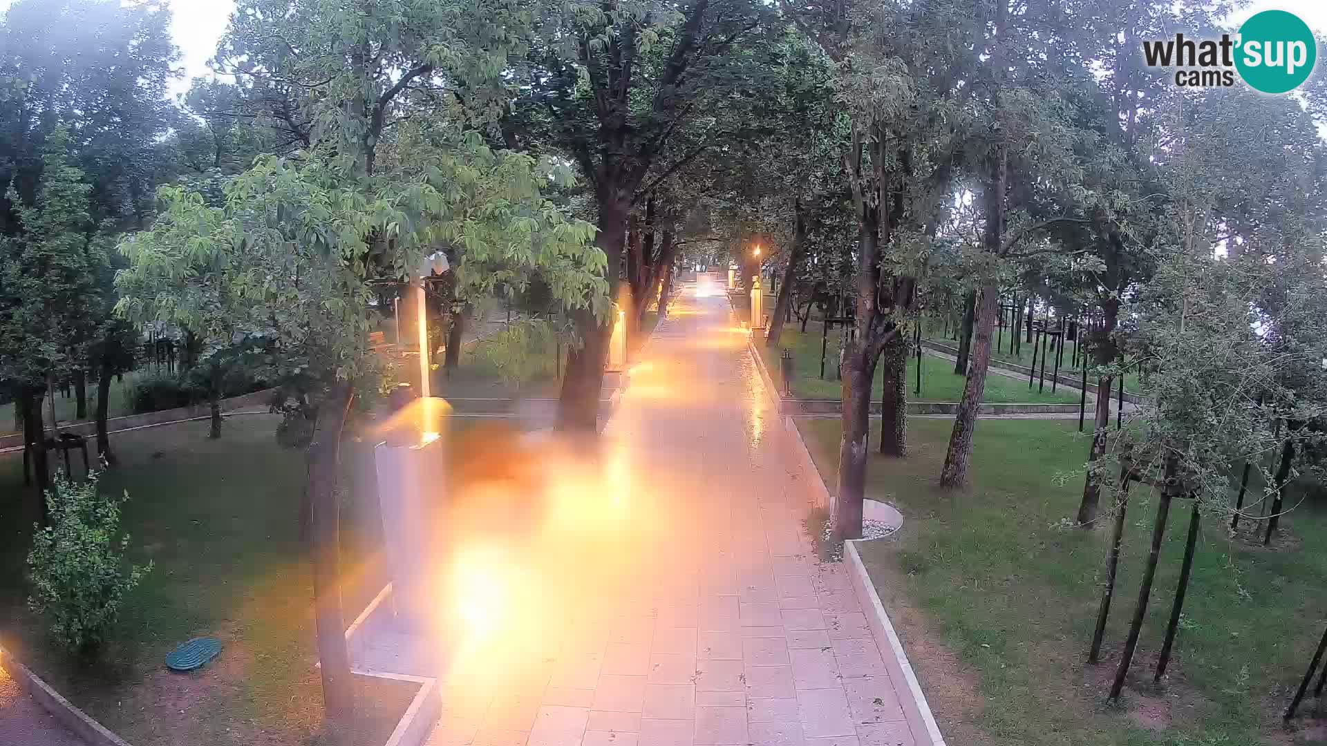 Writers’ Park Webcam Senj – Live by the Sea
