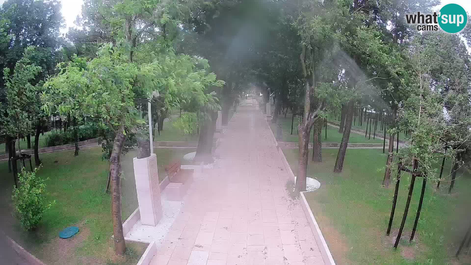 Writers’ Park Webcam Senj – Live by the Sea