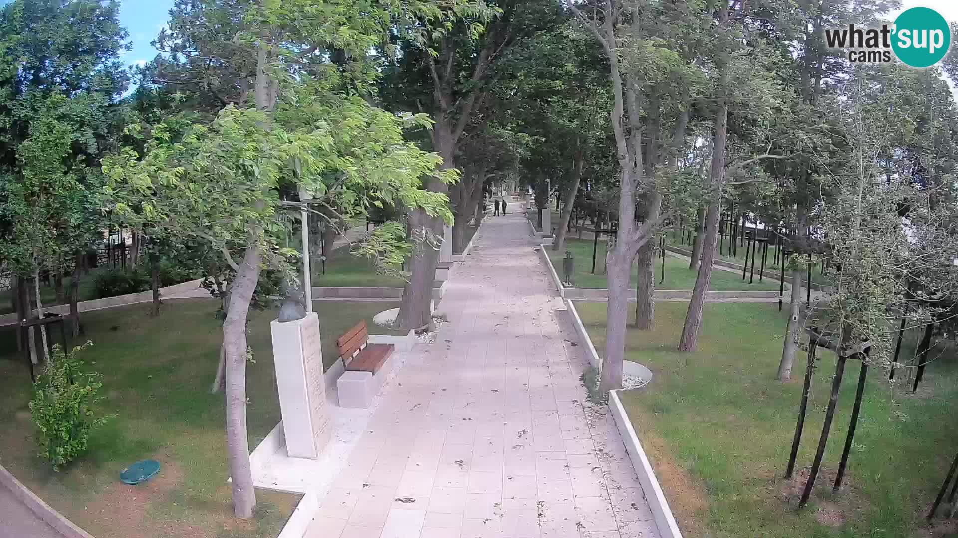 Writers’ Park Webcam Senj – Live by the Sea