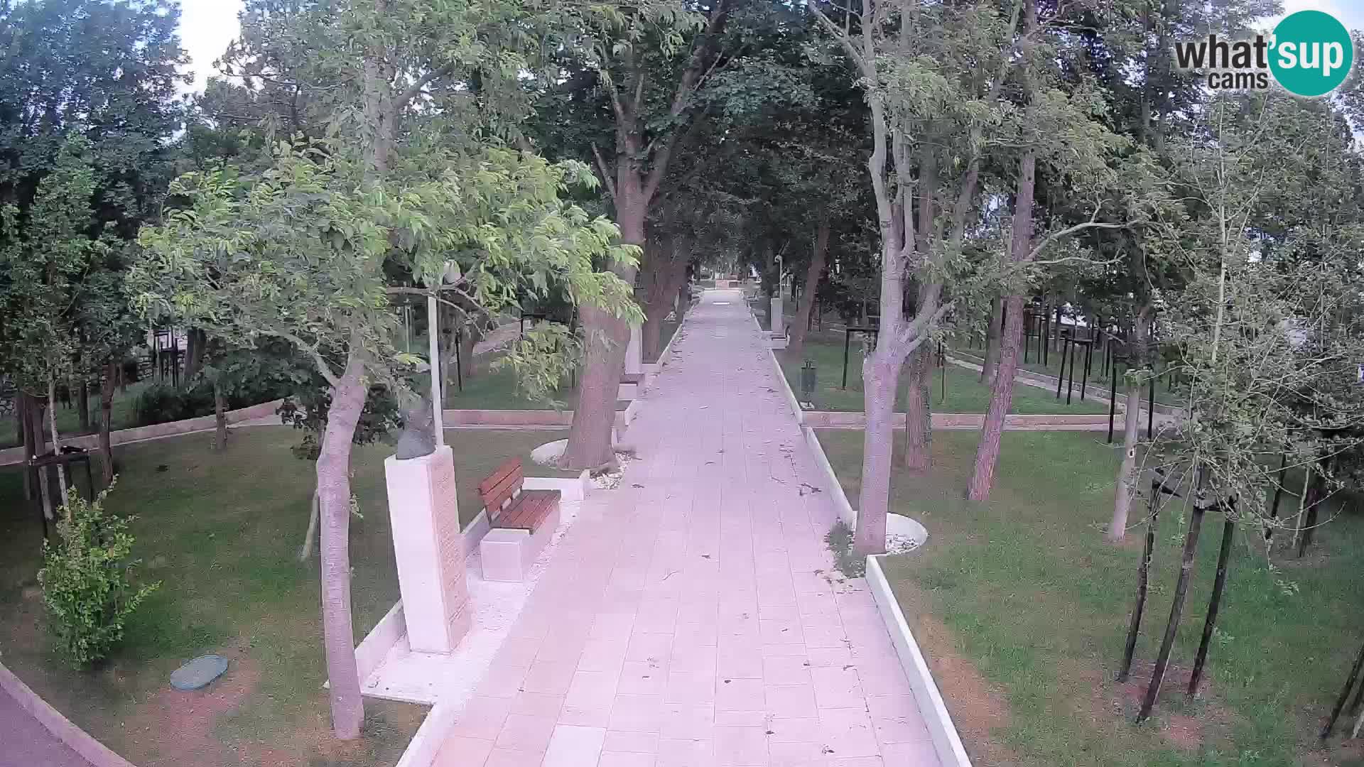 Writers’ Park Webcam Senj – Live by the Sea