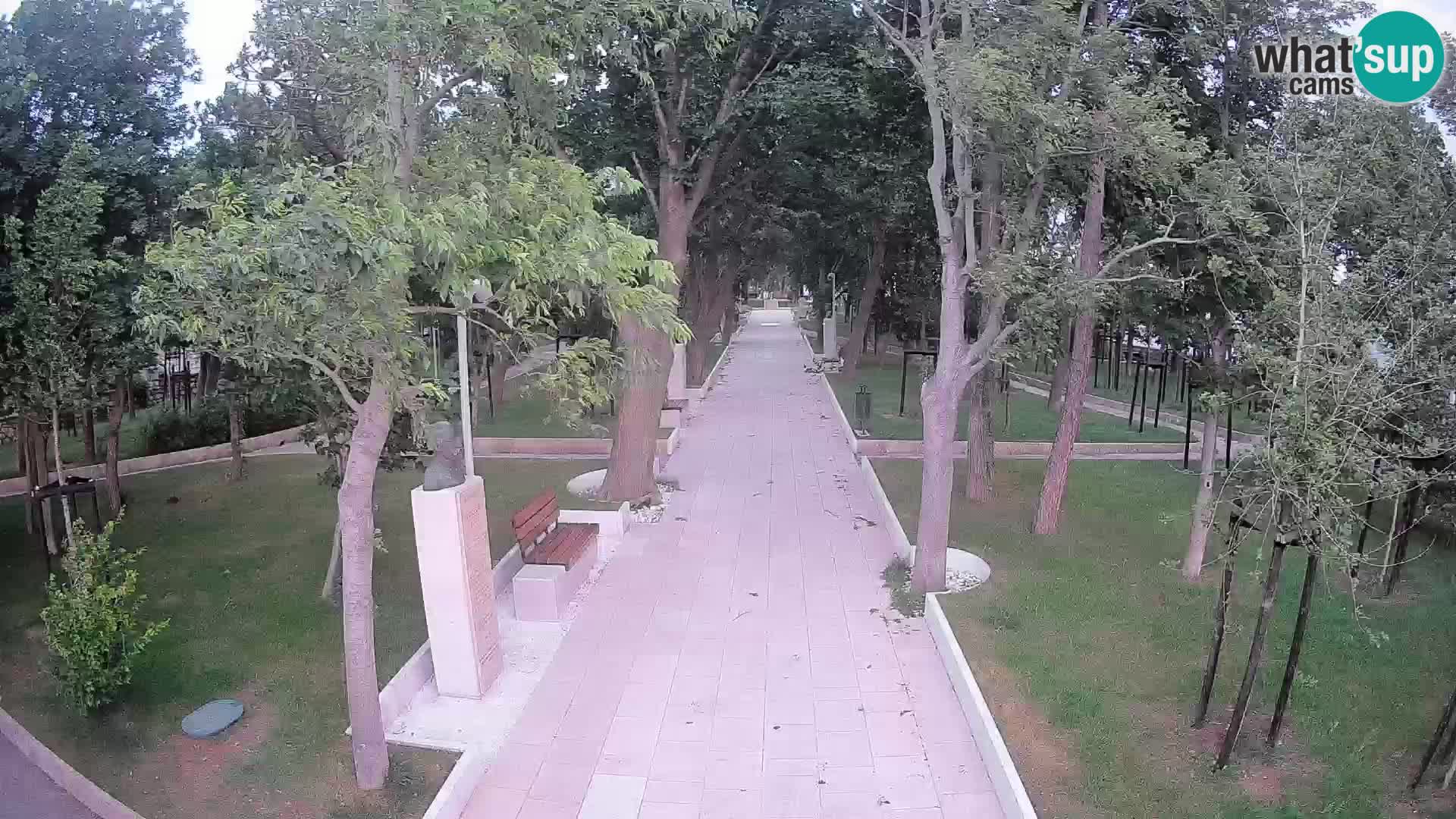 Writers’ Park Webcam Senj – Live by the Sea