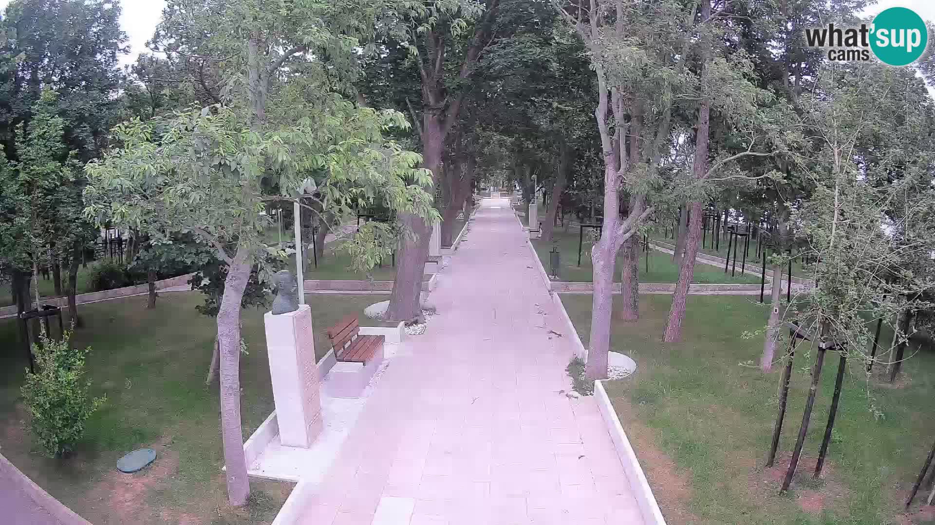 Writers’ Park Webcam Senj – Live by the Sea