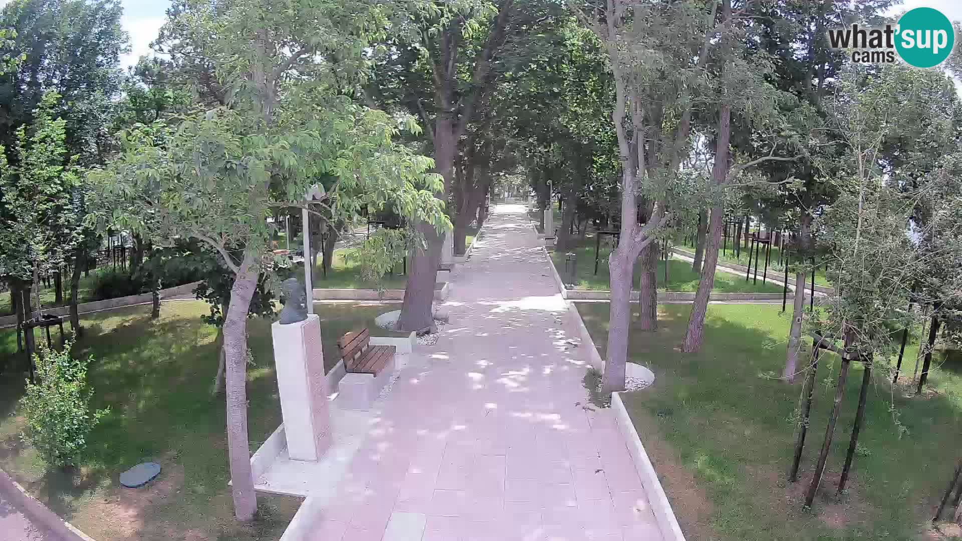 Writers’ Park Webcam Senj – Live by the Sea