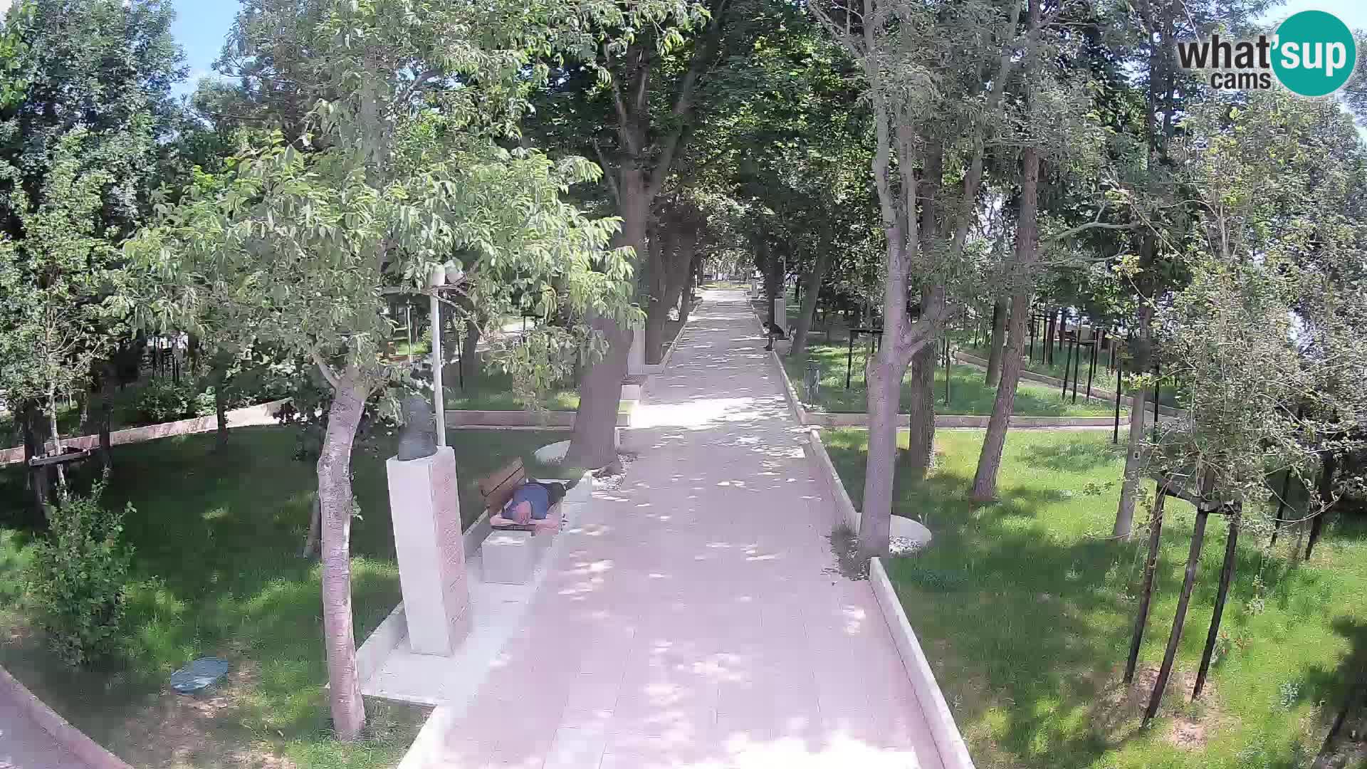 Writers’ Park Webcam Senj – Live by the Sea