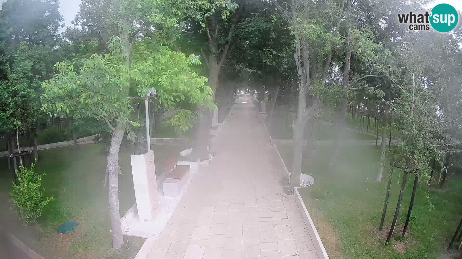 Writers’ Park Webcam Senj – Live by the Sea