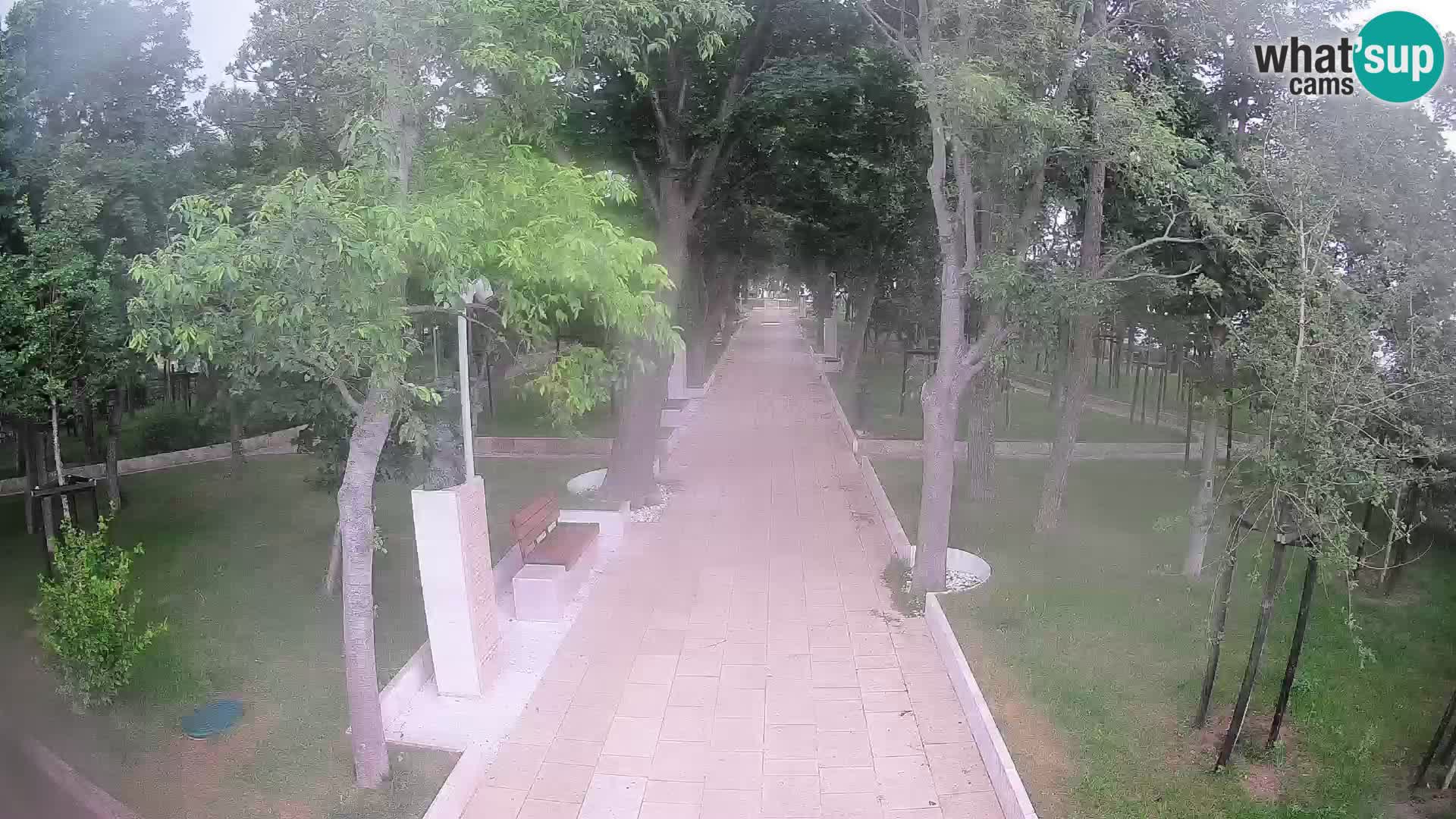 Writers’ Park Webcam Senj – Live by the Sea