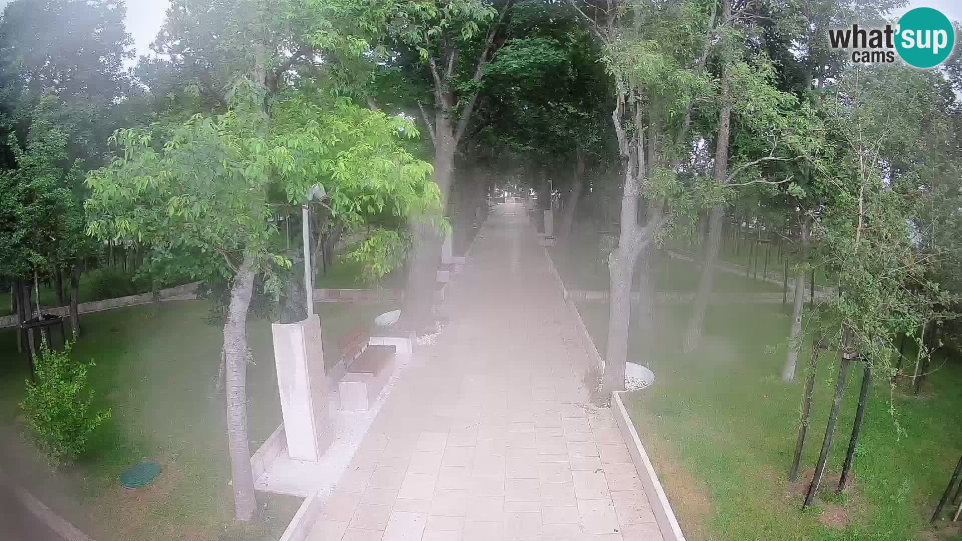Writers’ Park Webcam Senj – Live by the Sea