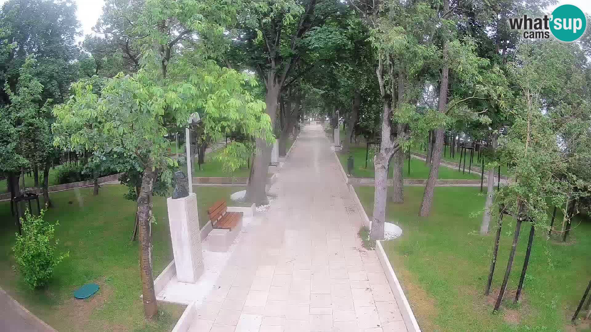 Writers’ Park Webcam Senj – Live by the Sea