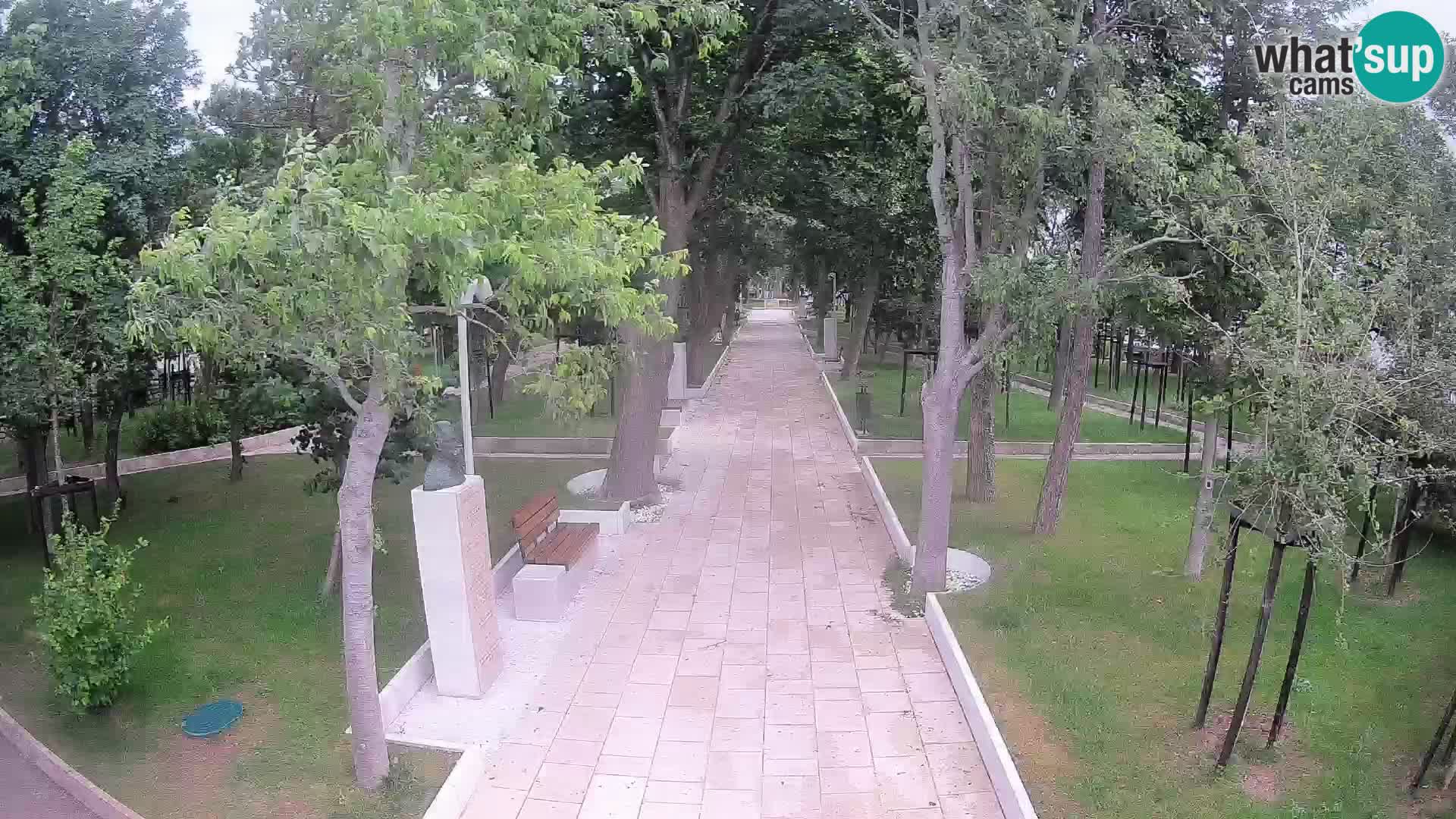 Writers’ Park Webcam Senj – Live by the Sea