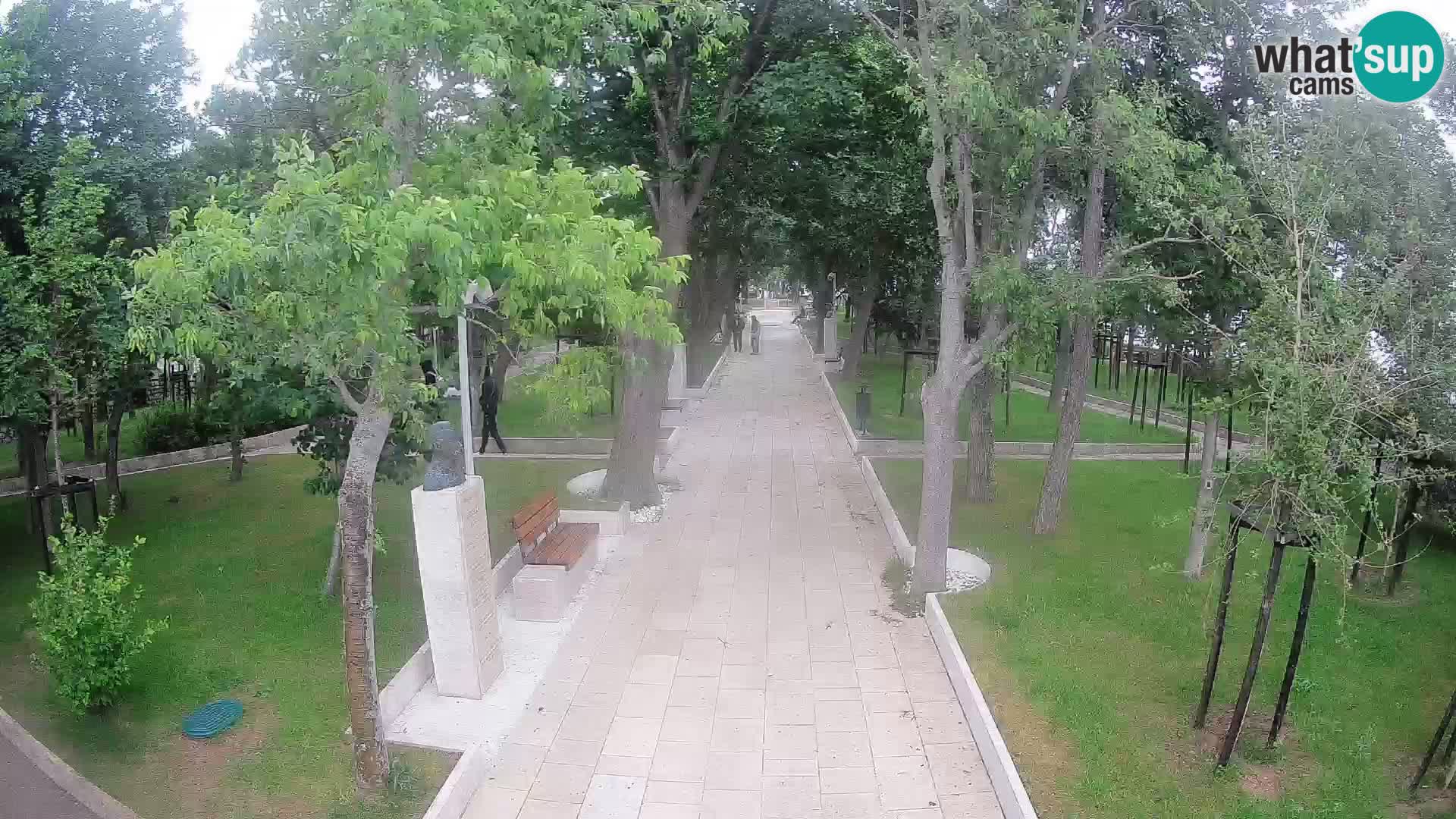 Writers’ Park Webcam Senj – Live by the Sea