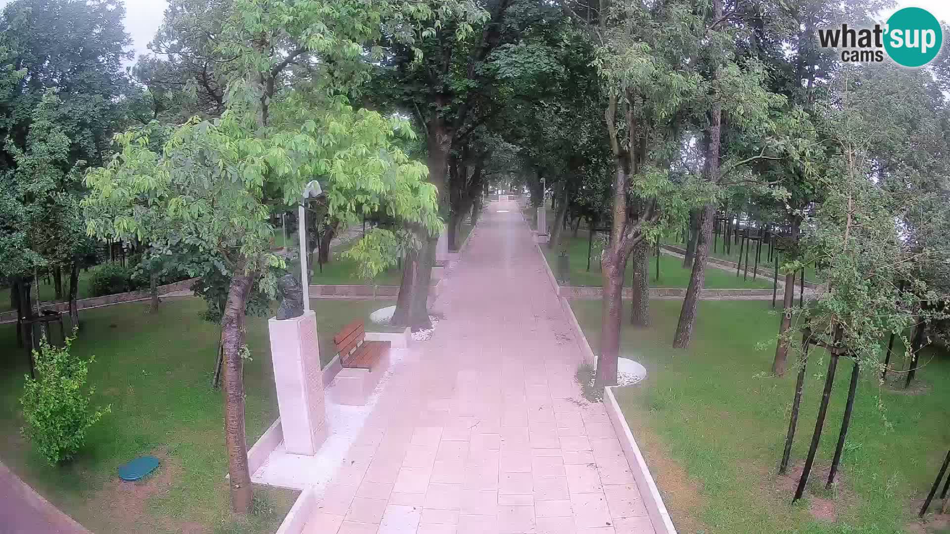 Writers’ Park Webcam Senj – Live by the Sea