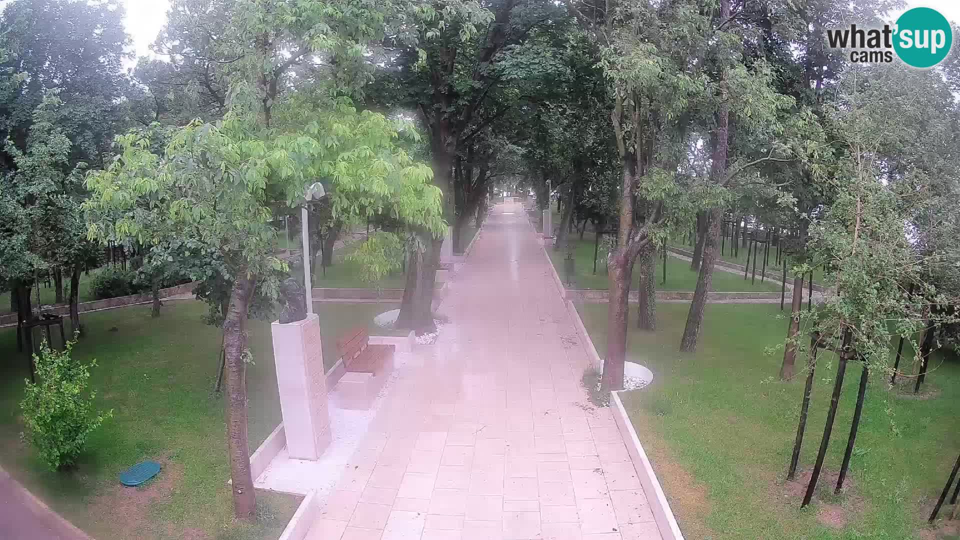 Writers’ Park Webcam Senj – Live by the Sea