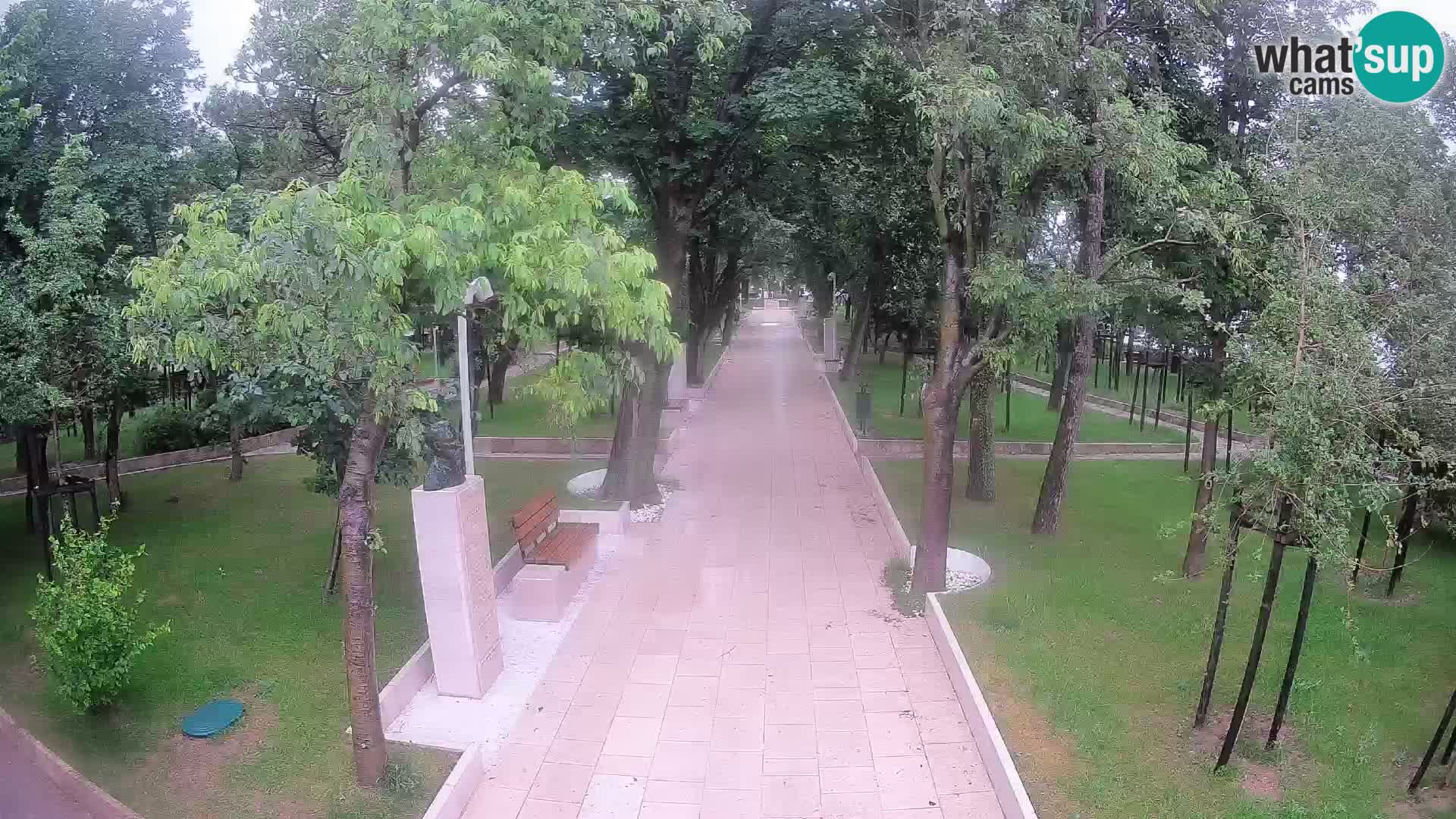 Writers’ Park Webcam Senj – Live by the Sea