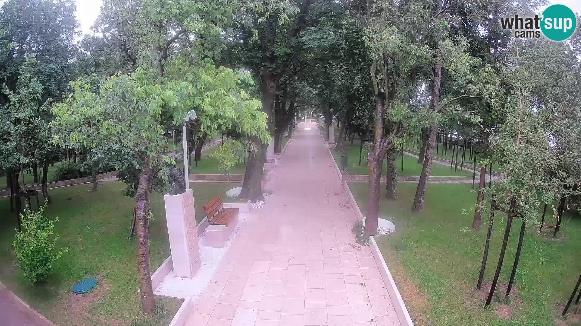 Writers’ Park Webcam Senj – Live by the Sea