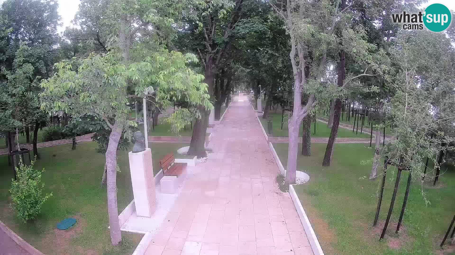 Writers’ Park Webcam Senj – Live by the Sea
