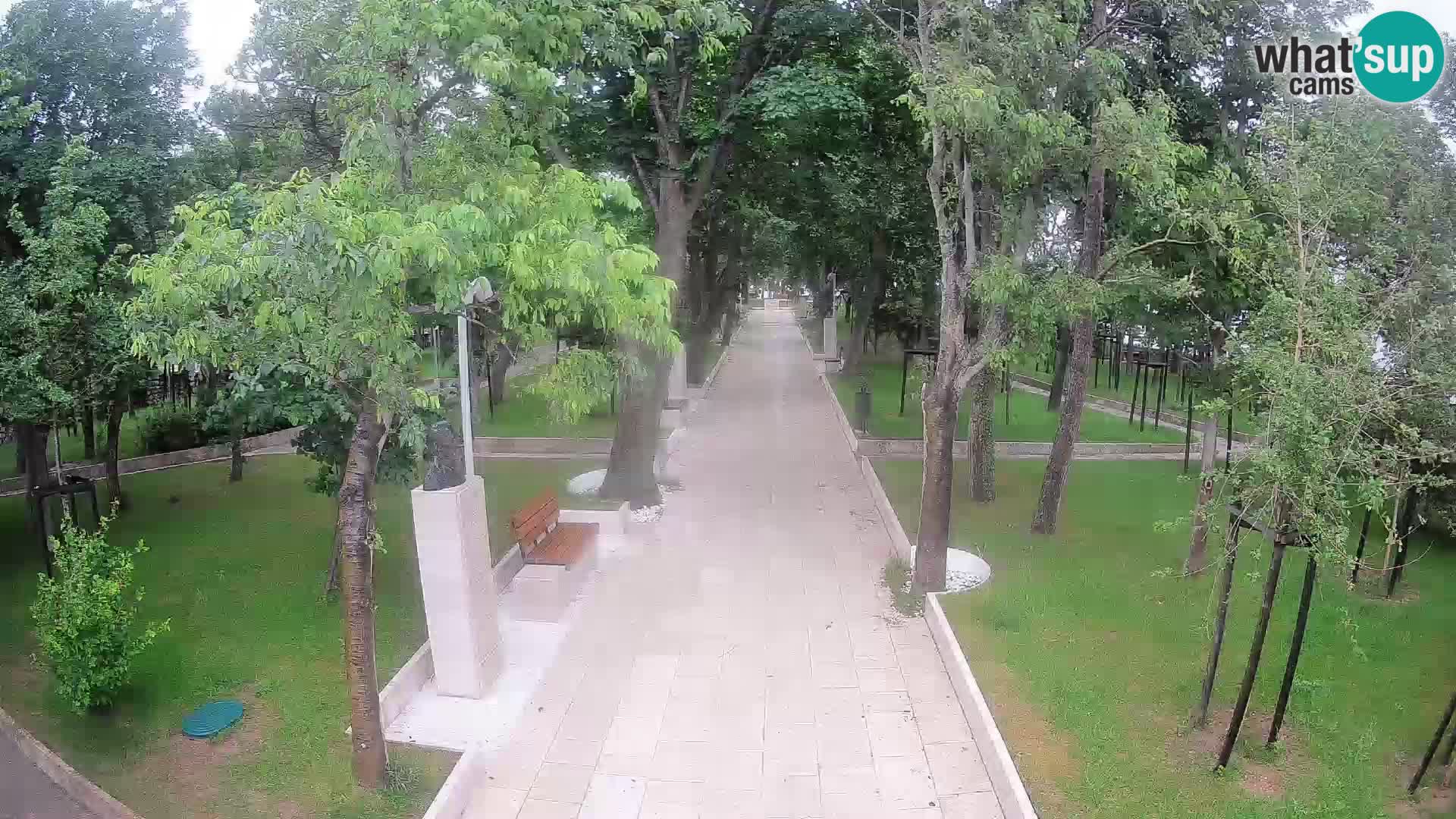 Writers’ Park Webcam Senj – Live by the Sea