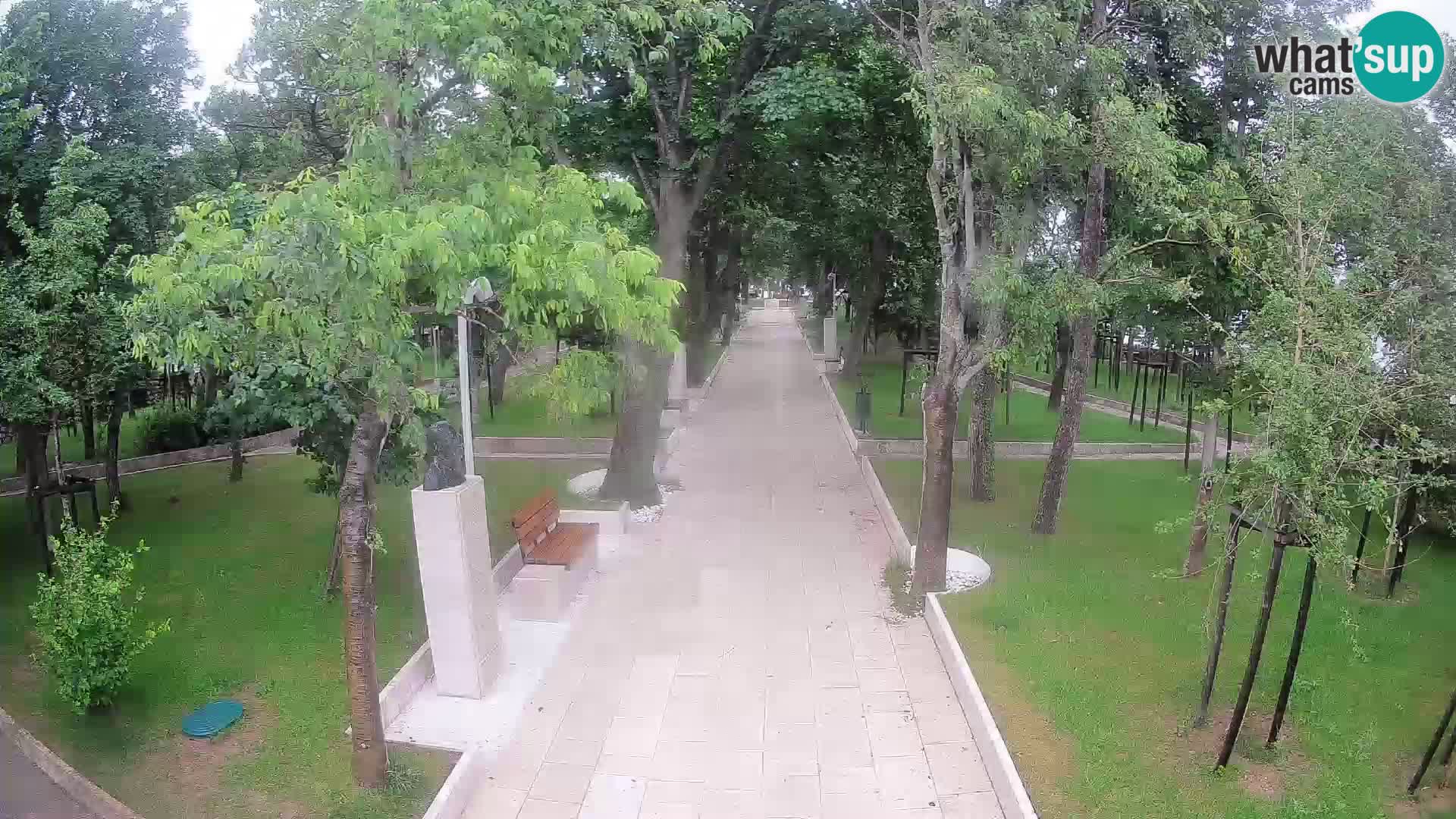 Writers’ Park Webcam Senj – Live by the Sea