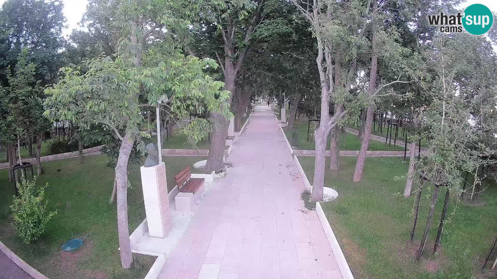 Writers’ Park Webcam Senj – Live by the Sea