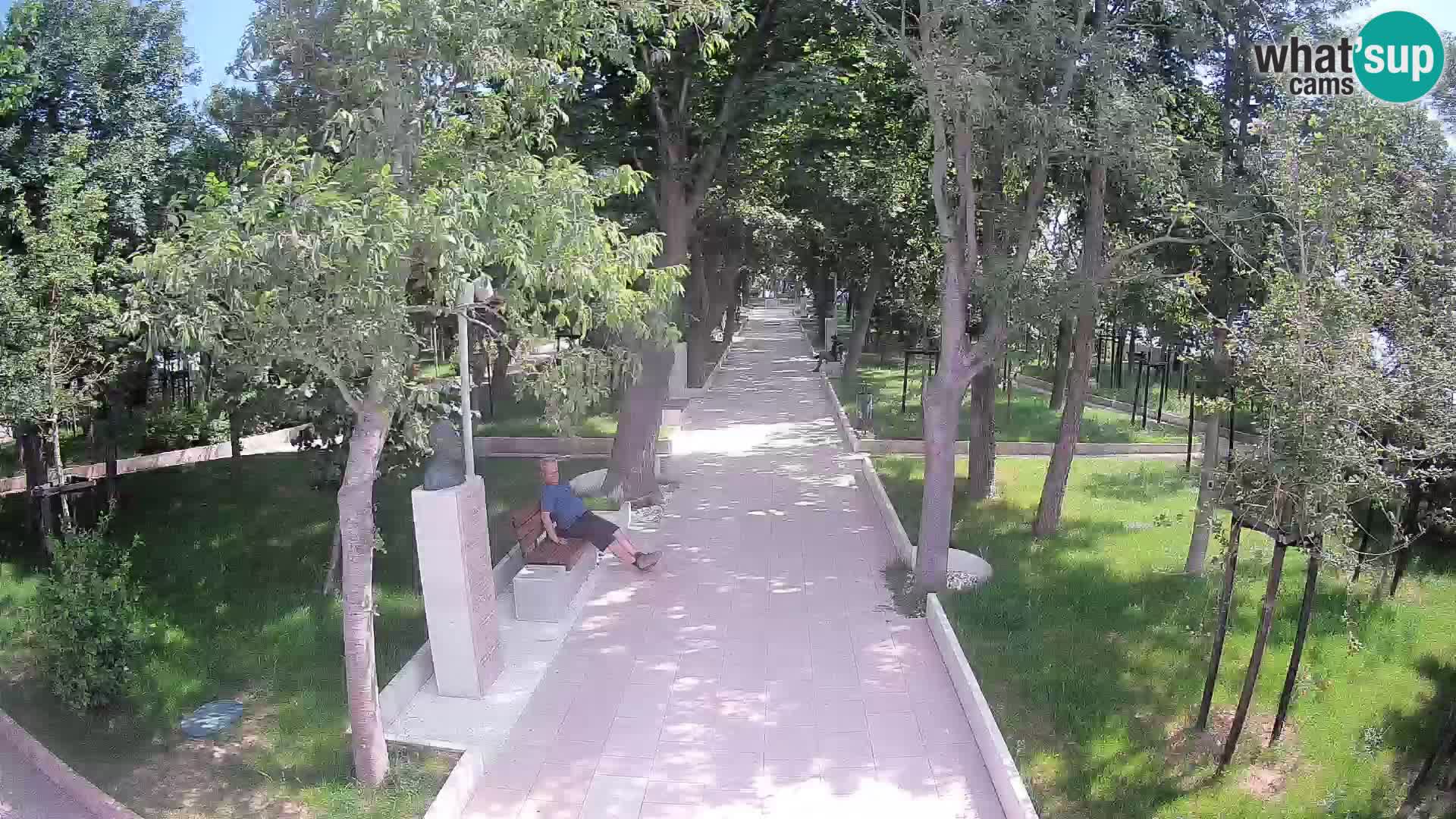Writers’ Park Webcam Senj – Live by the Sea