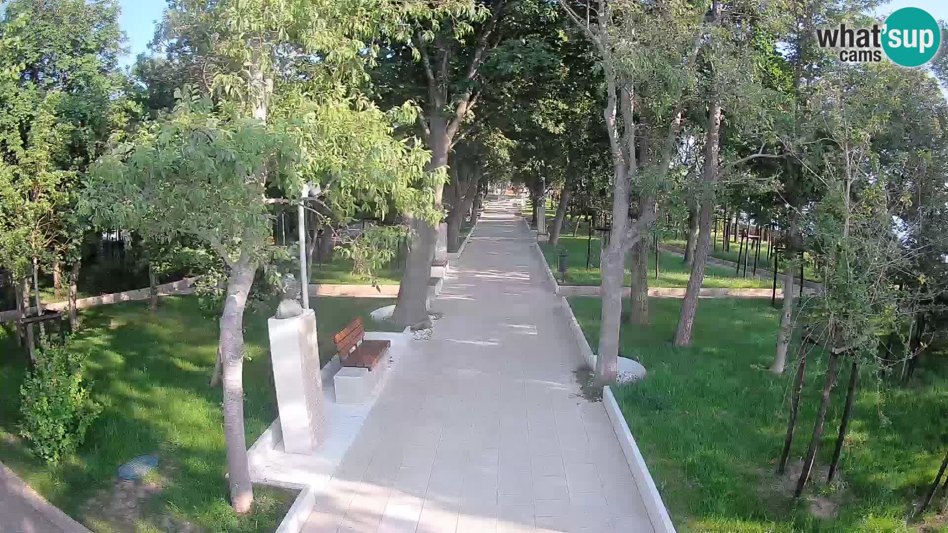 Writers’ Park Webcam Senj – Live by the Sea