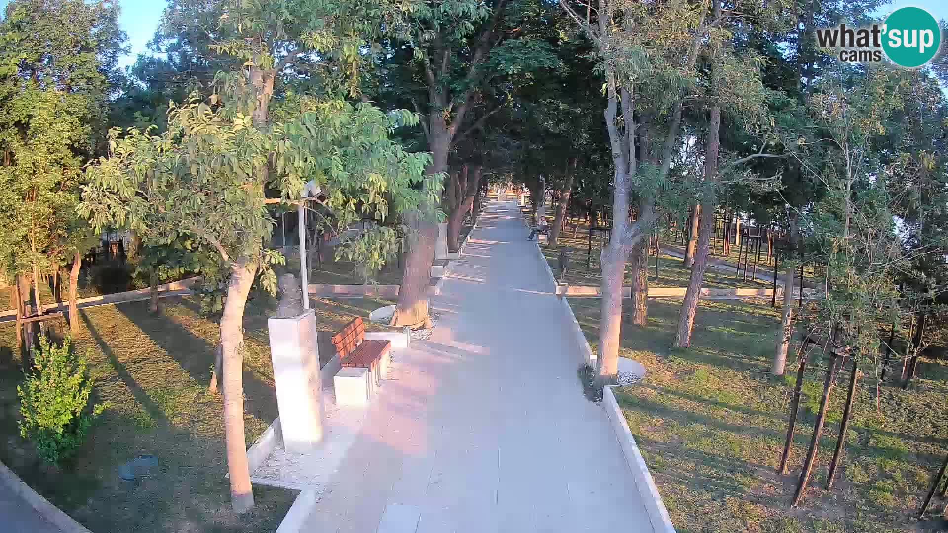 Writers’ Park Webcam Senj – Live by the Sea
