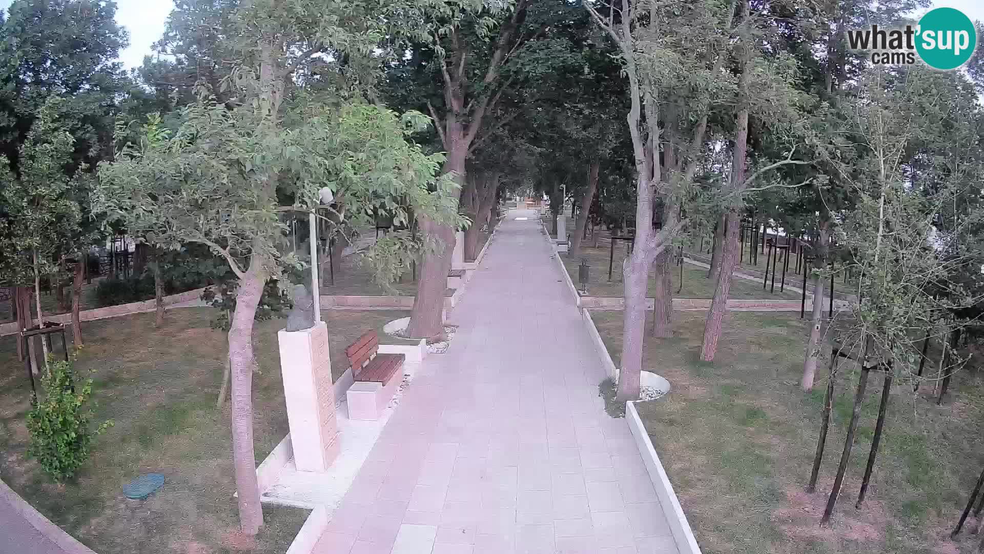 Writers’ Park Webcam Senj – Live by the Sea