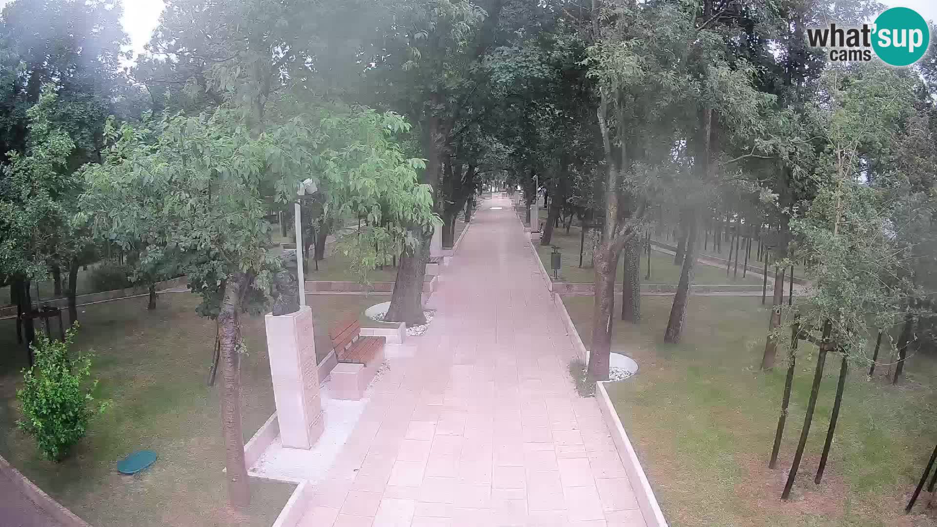 Webcam Schriftstellerpark Senj – Live am Meer