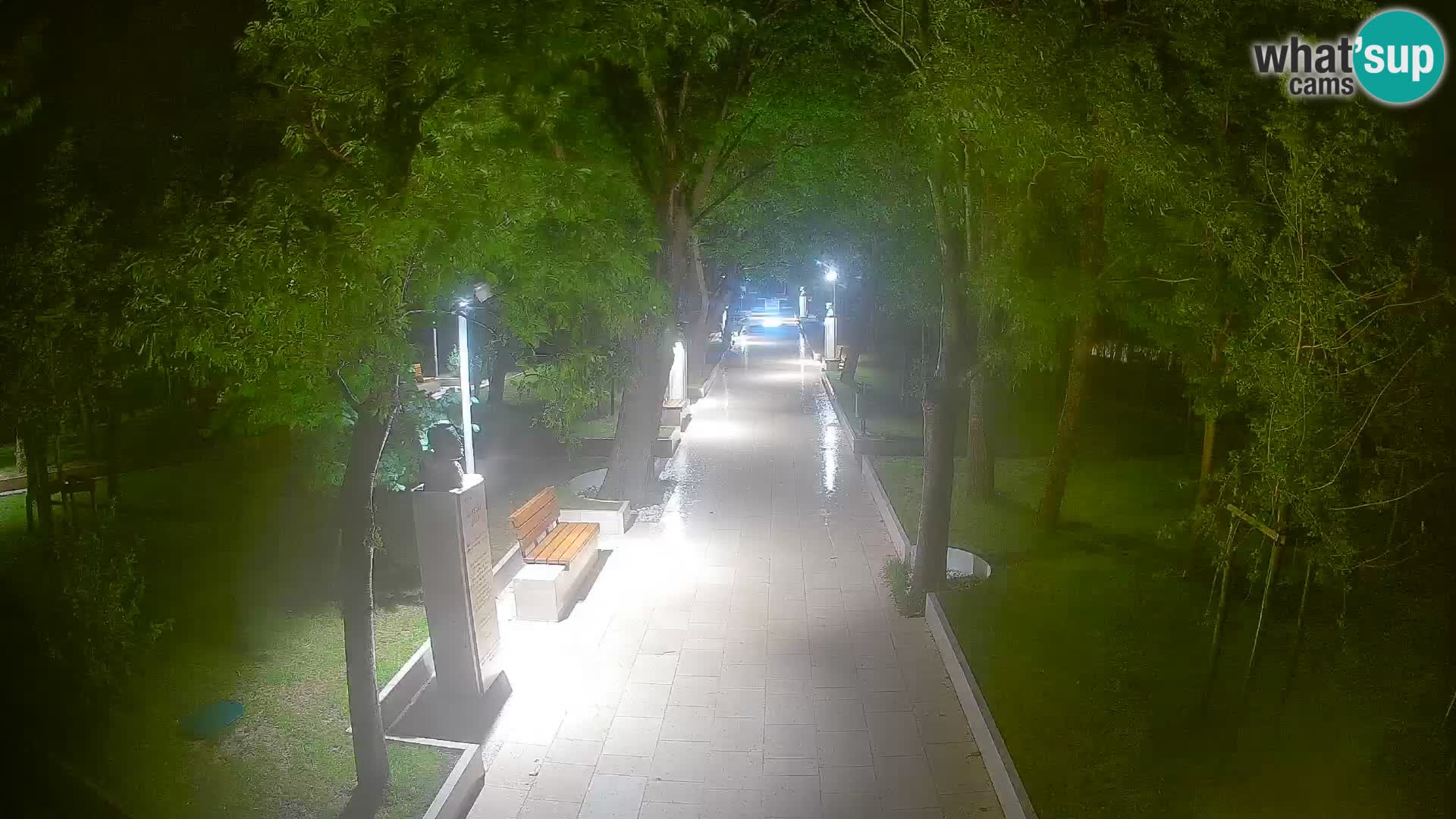 Writers’ Park Webcam Senj – Live by the Sea
