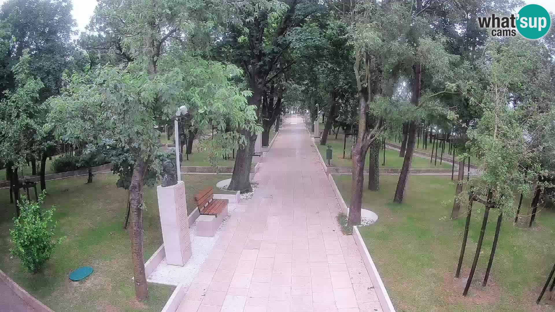 Writers’ Park Webcam Senj – Live by the Sea
