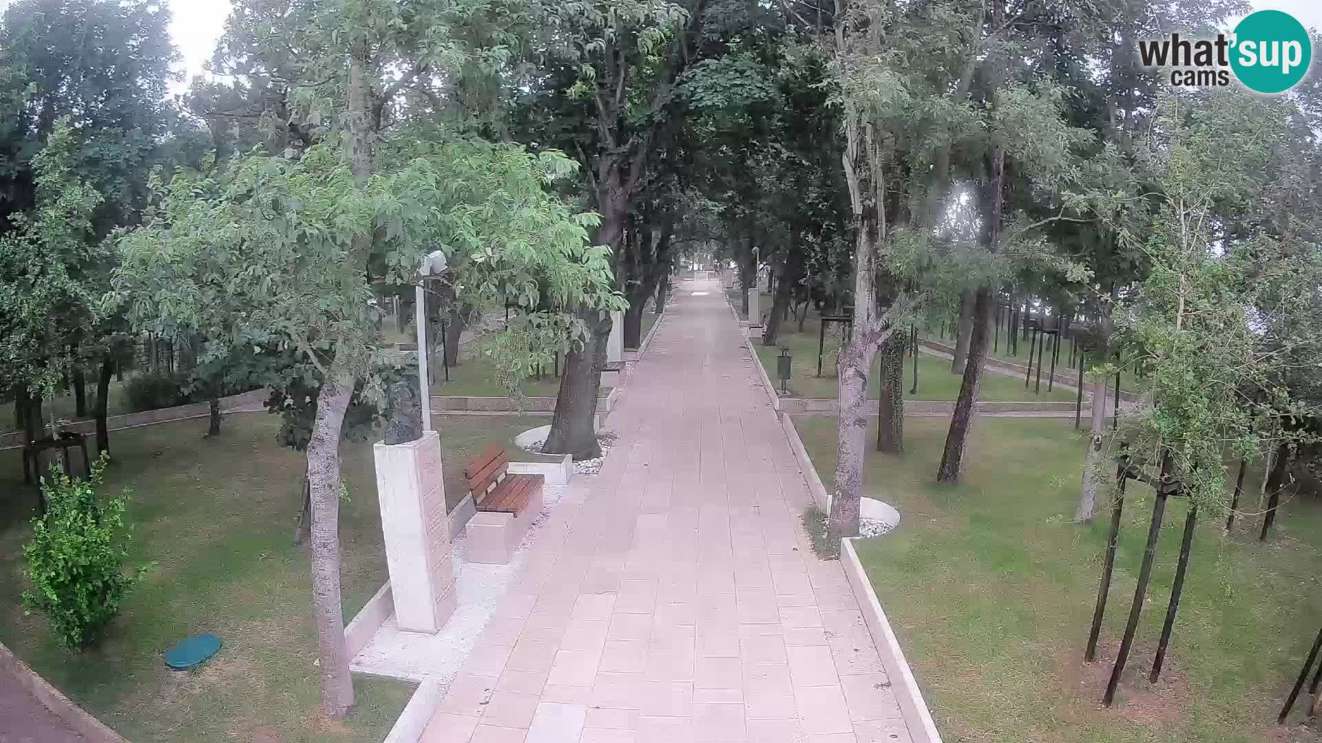 Writers’ Park Webcam Senj – Live by the Sea