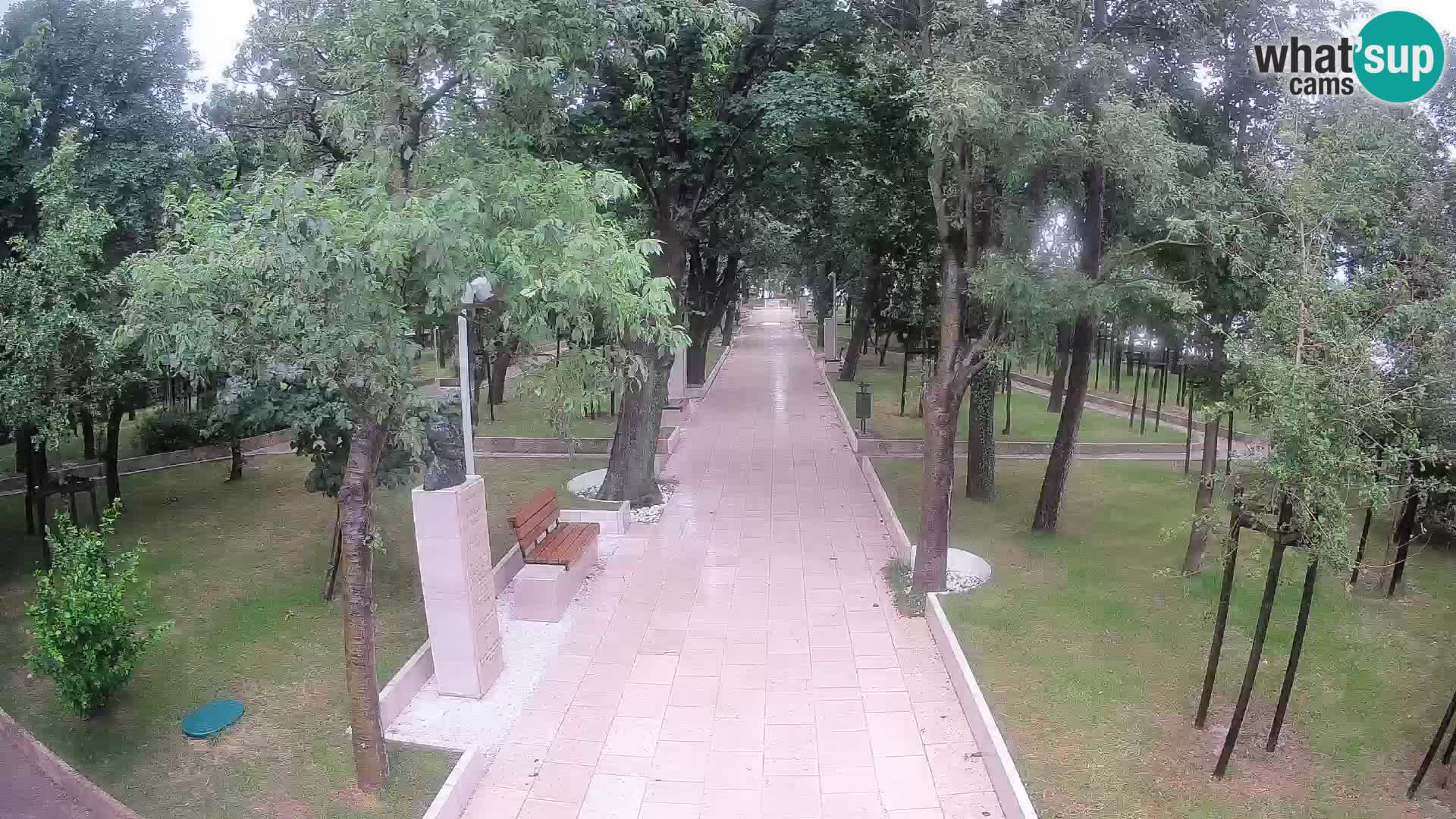 Webcam Schriftstellerpark Senj – Live am Meer