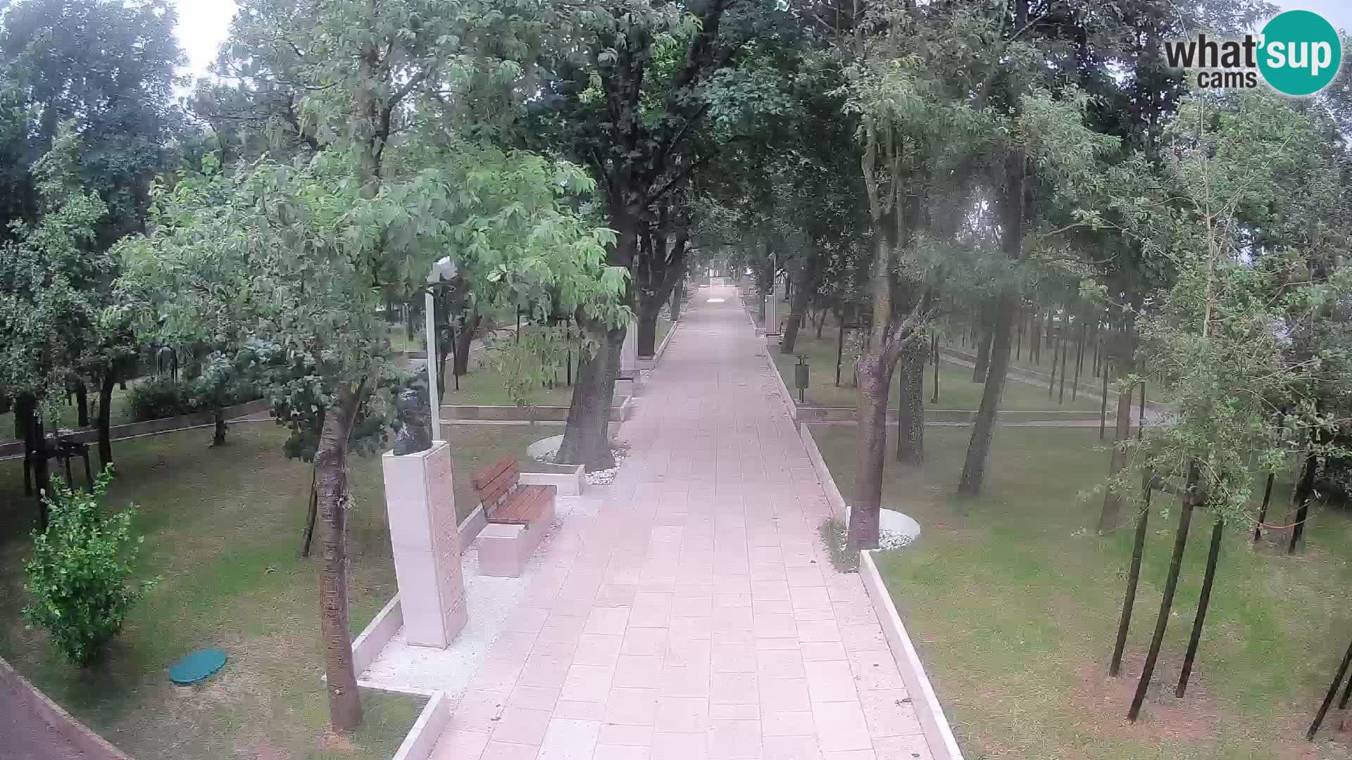 Webcam Schriftstellerpark Senj – Live am Meer