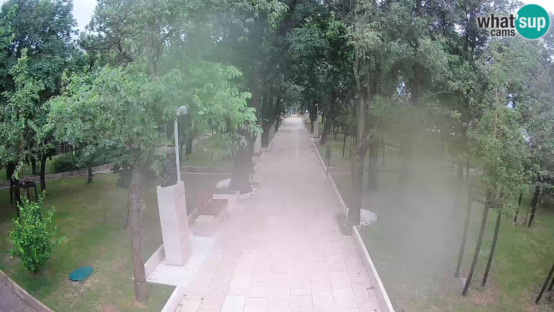Writers’ Park Webcam Senj – Live by the Sea