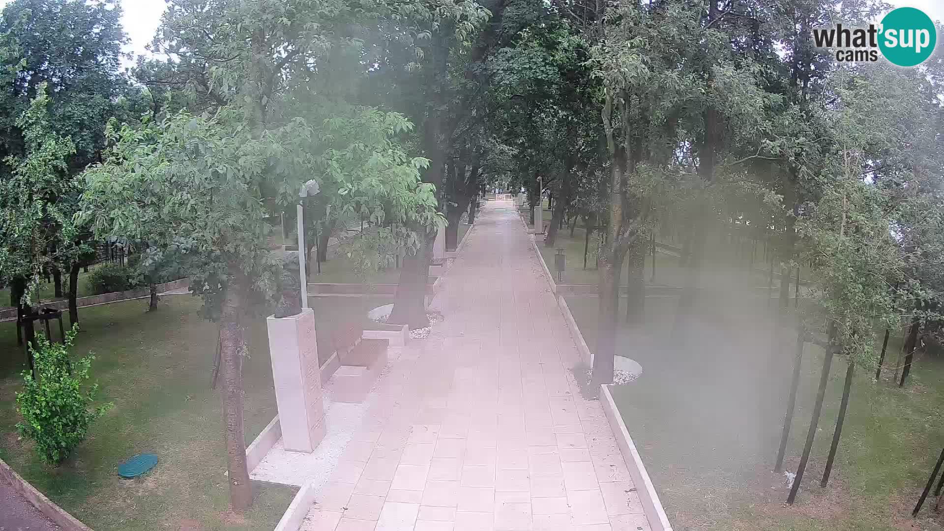 Writers’ Park Webcam Senj – Live by the Sea
